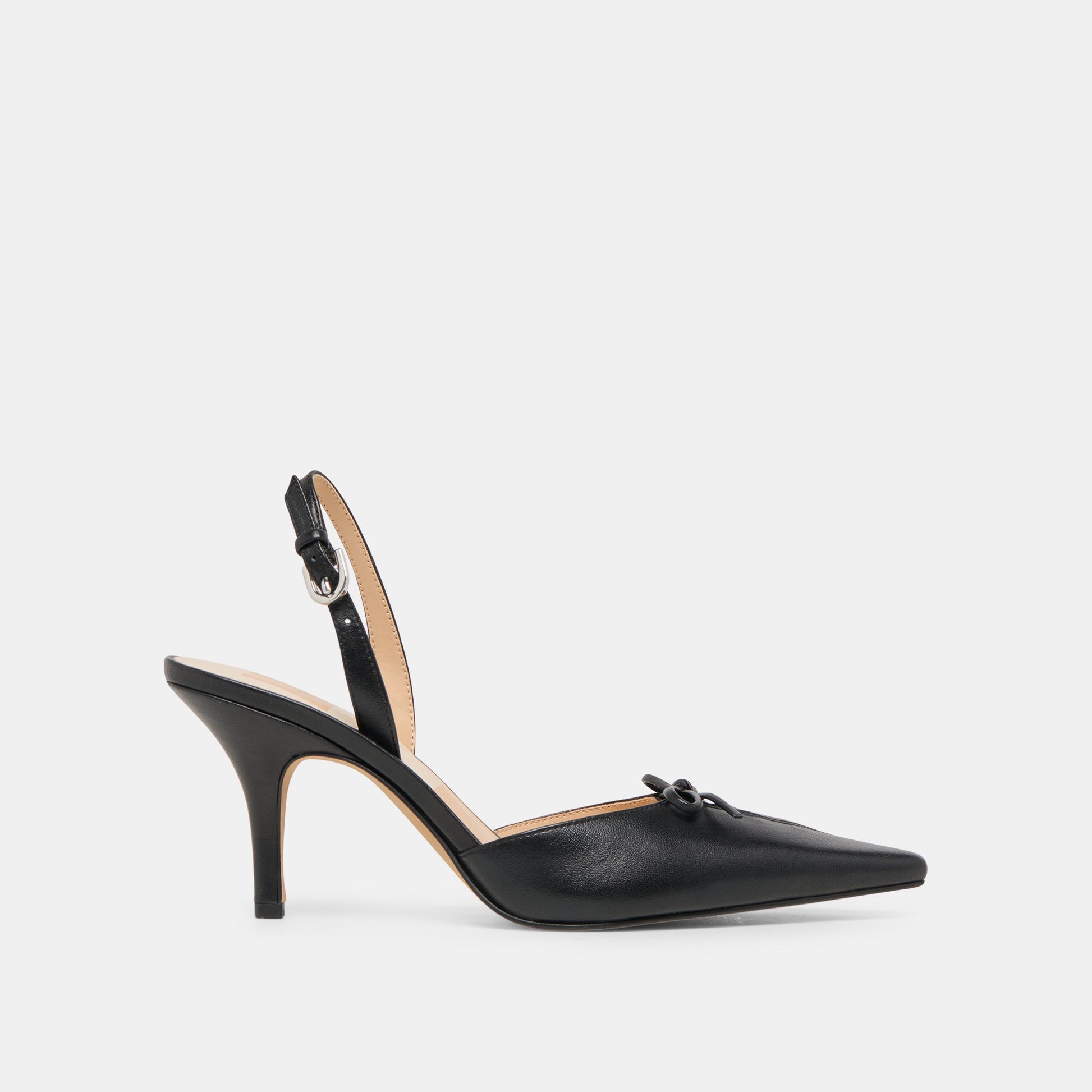 Hamya Black Leather Heels Dolce Vita Discount