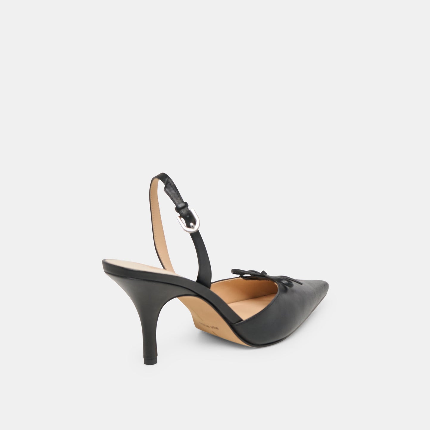 Hamya Black Leather Heels Dolce Vita Discount