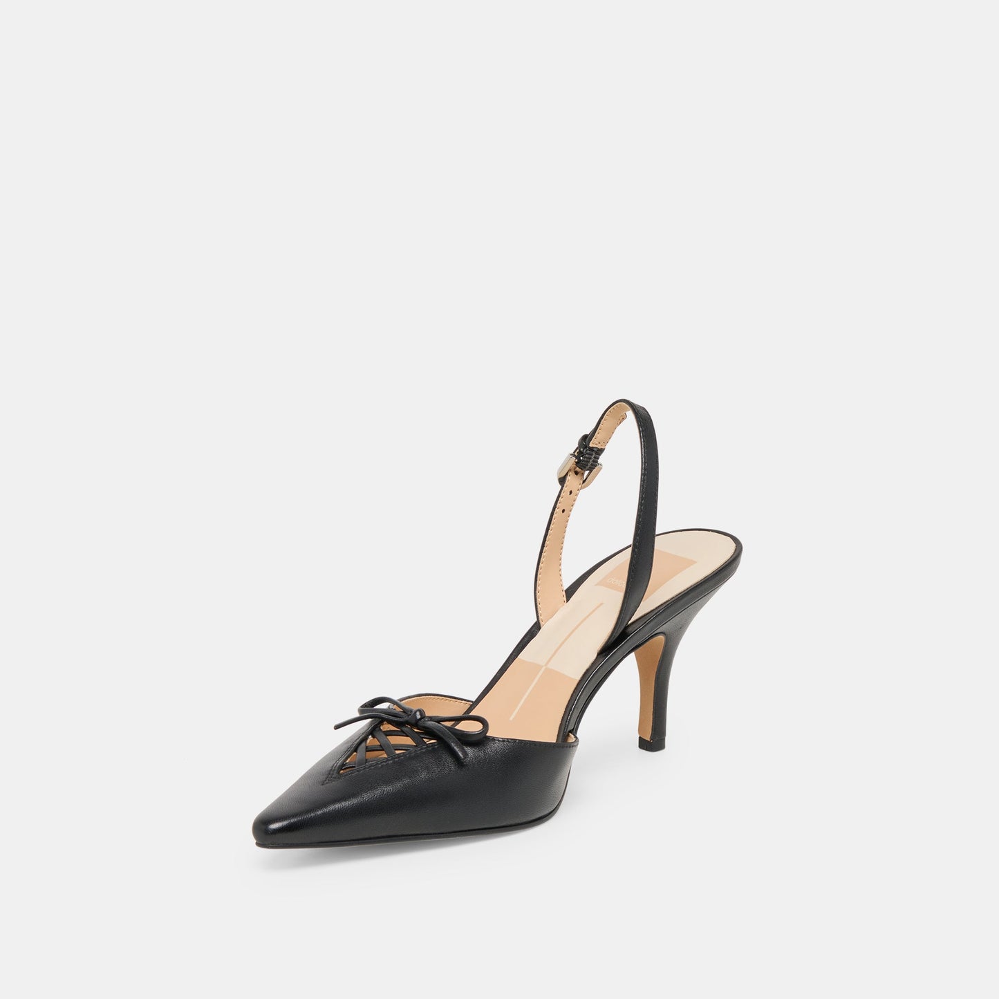 Hamya Black Leather Heels Dolce Vita Discount