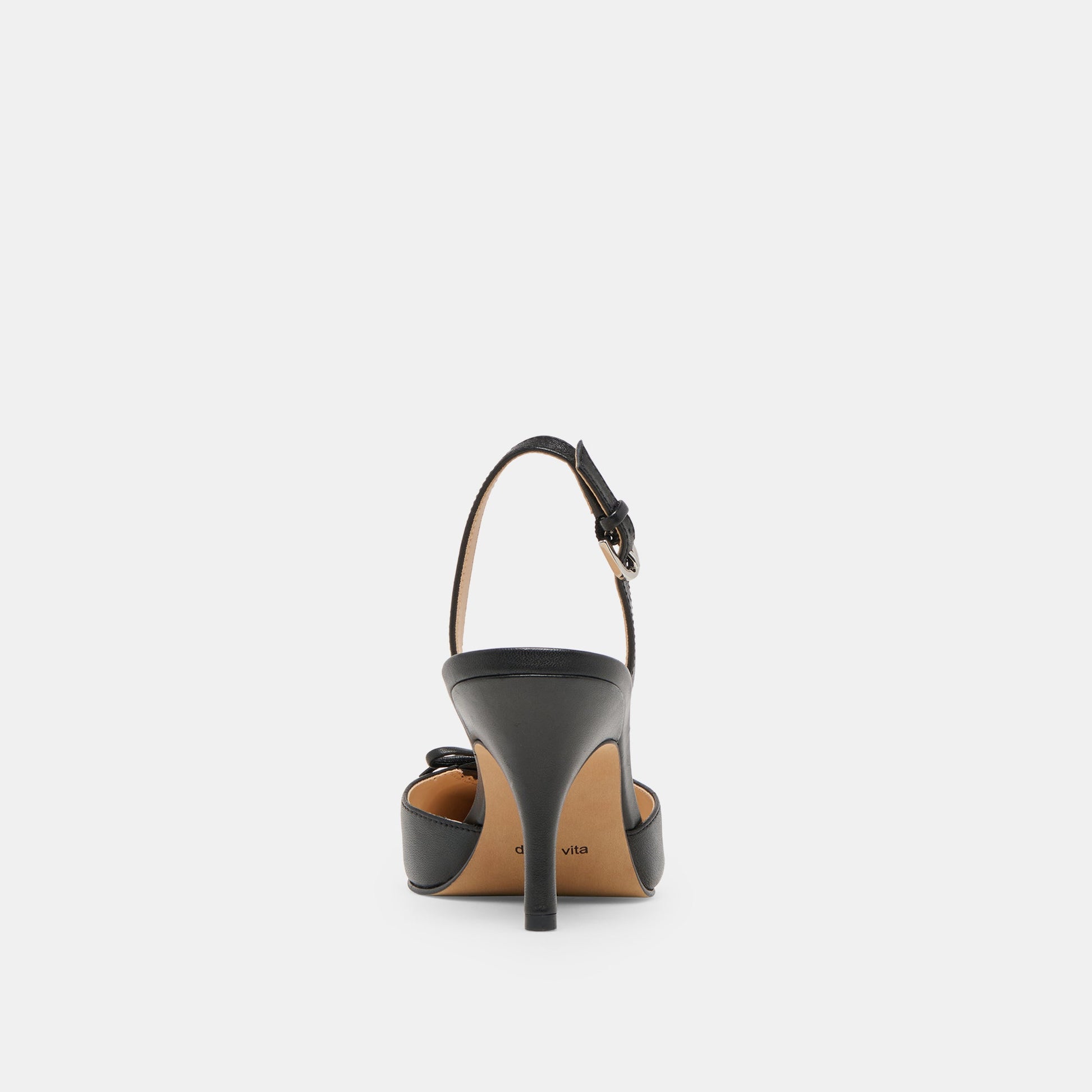 Hamya Black Leather Heels Dolce Vita Discount