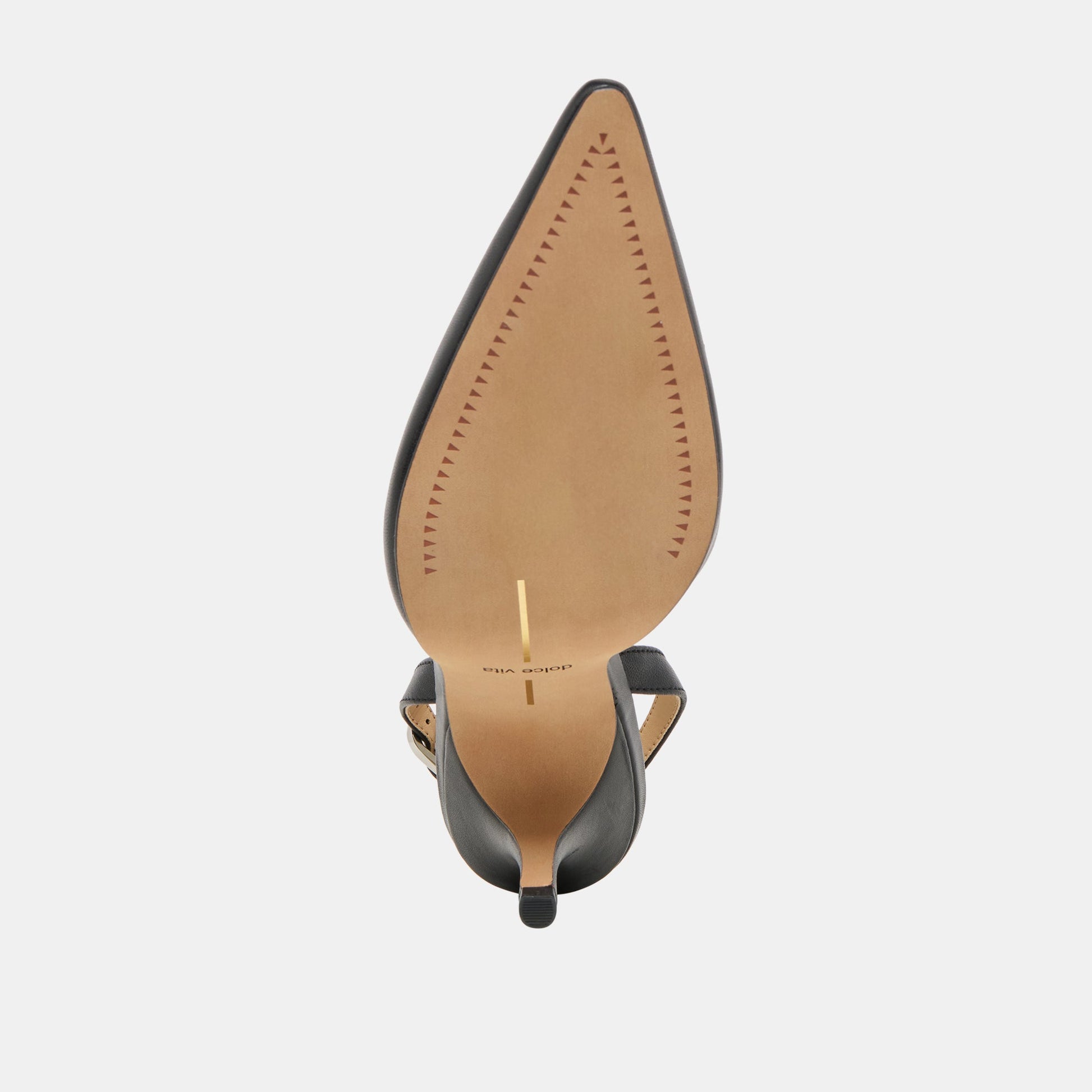 Hamya Black Leather Heels Dolce Vita Discount
