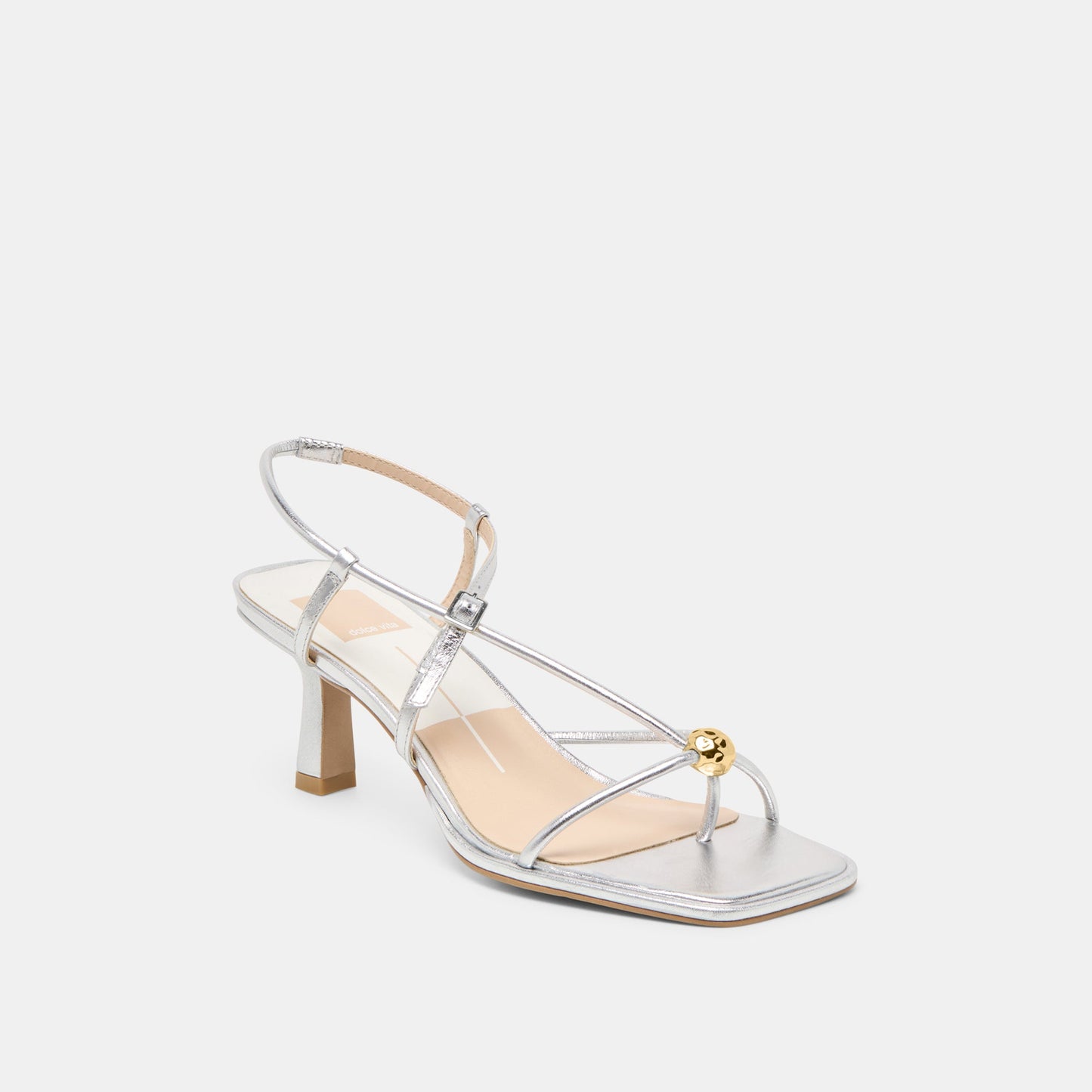 Mylee Silver Distressed Leather Heels Dolce Vita Online