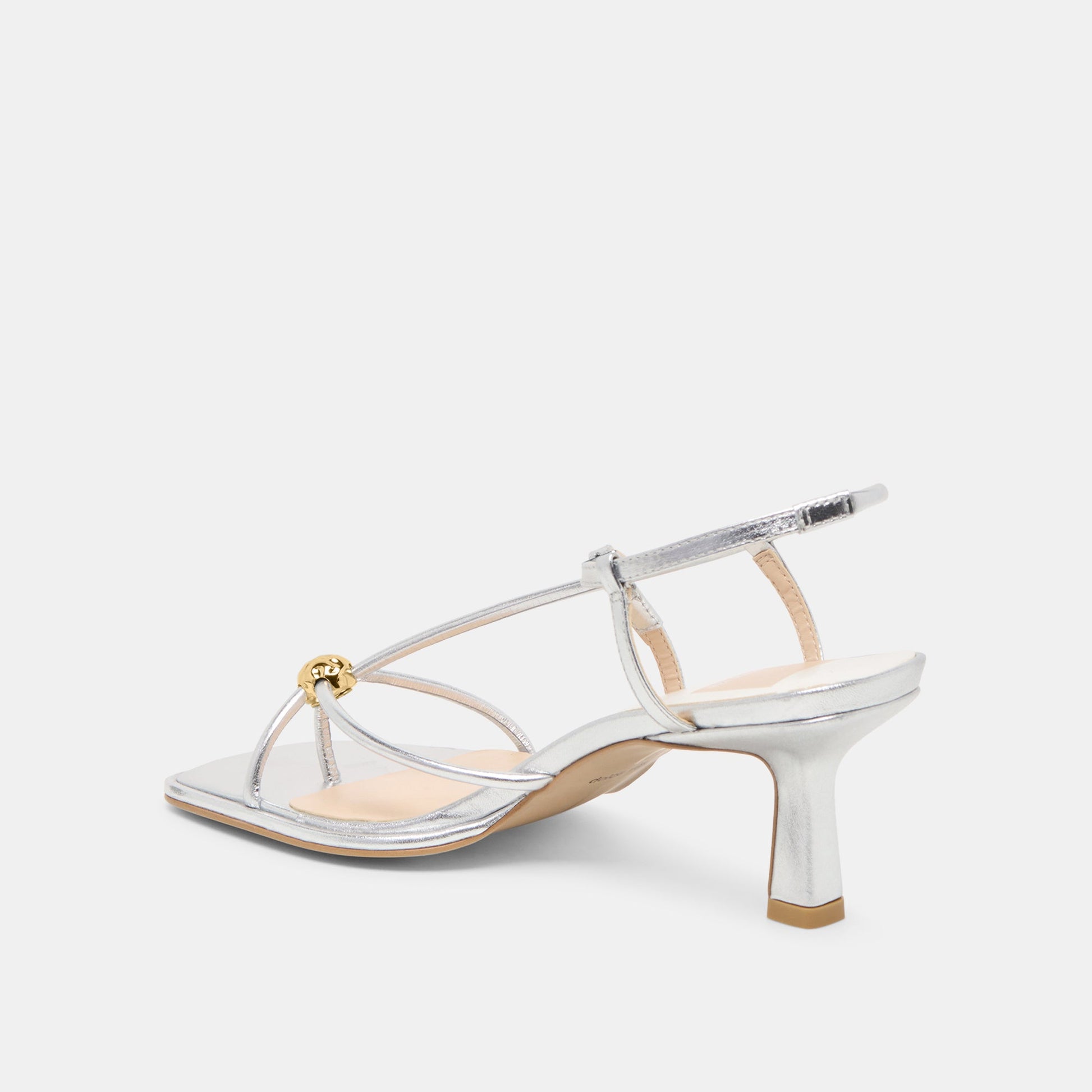 Mylee Silver Distressed Leather Heels Dolce Vita Online