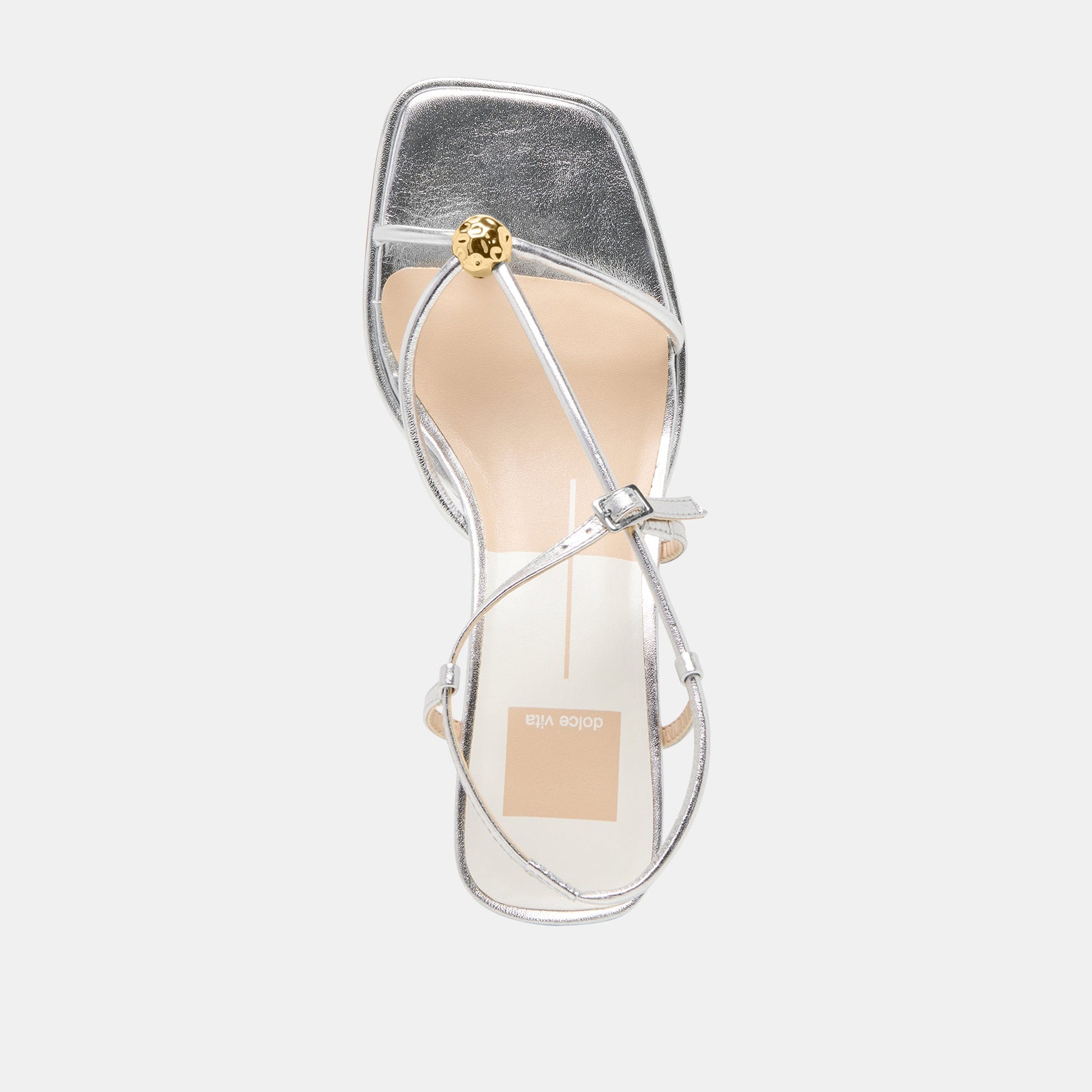 Mylee Silver Distressed Leather Heels Dolce Vita Online