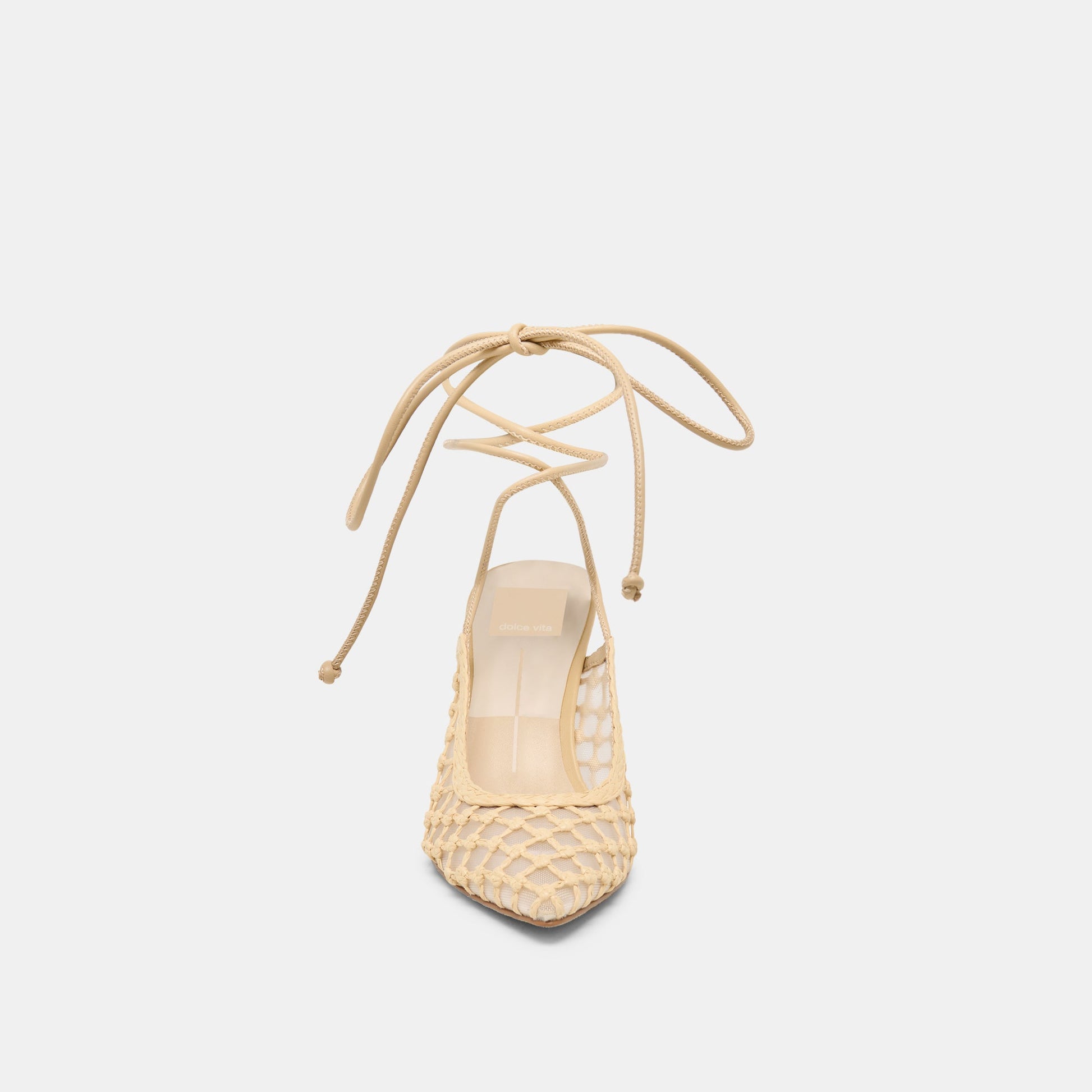 Yael Lt Natural Woven Raffia Heels Dolce Vita For sale