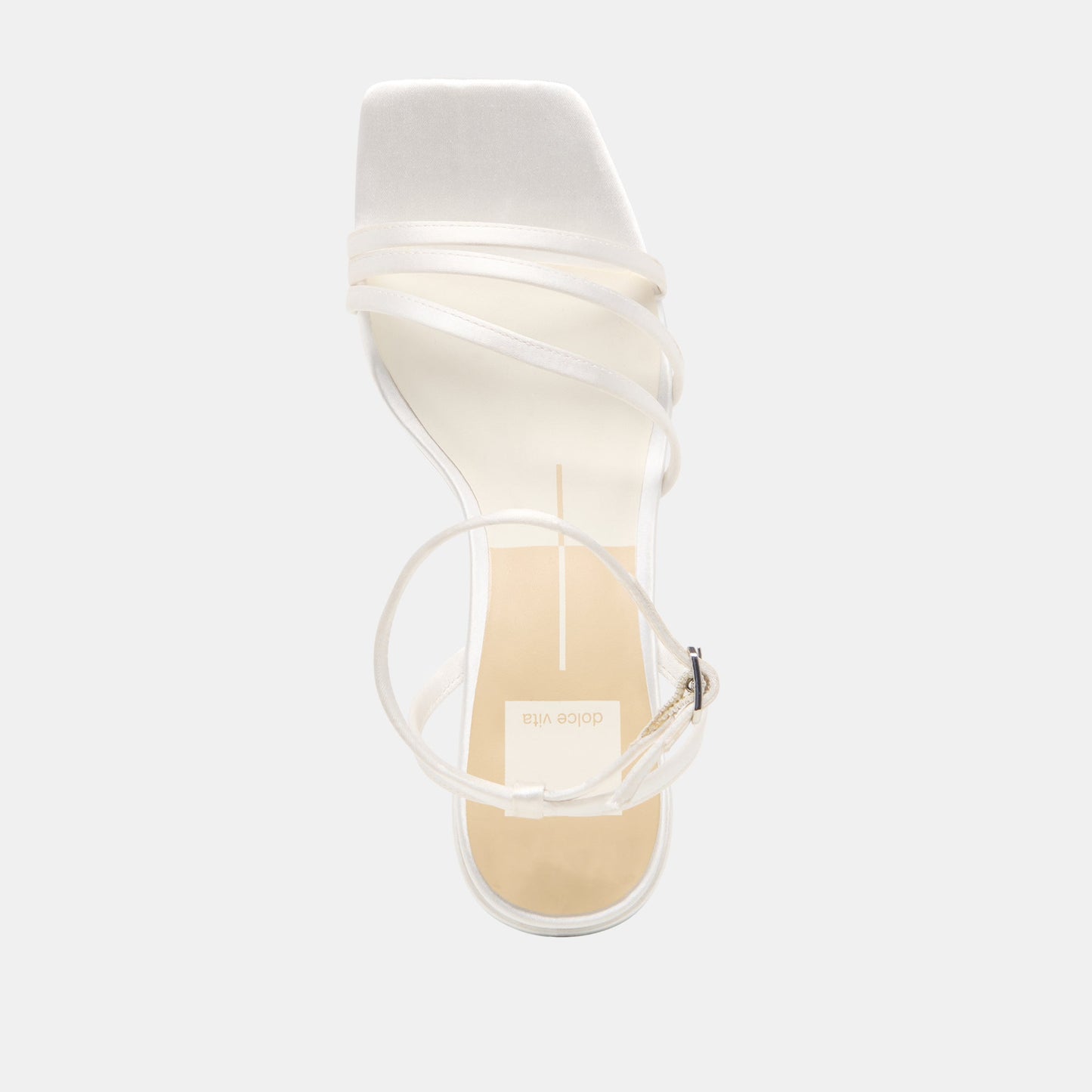 Ysabel True White Satin Heels Dolce Vita New