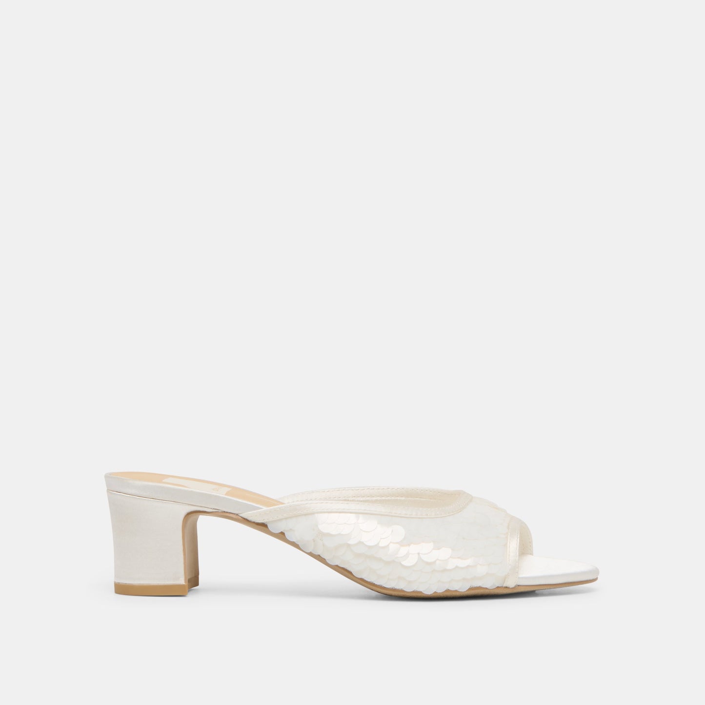 Inga Off White Satin Heels Dolce Vita On sale