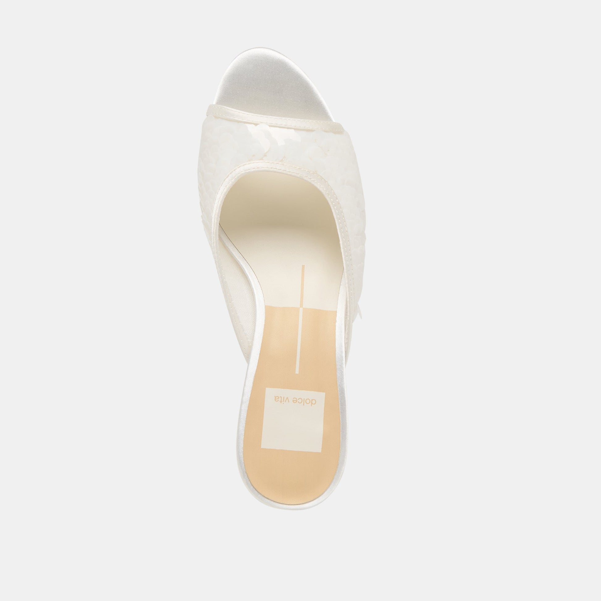 Inga Off White Satin Heels Dolce Vita On sale