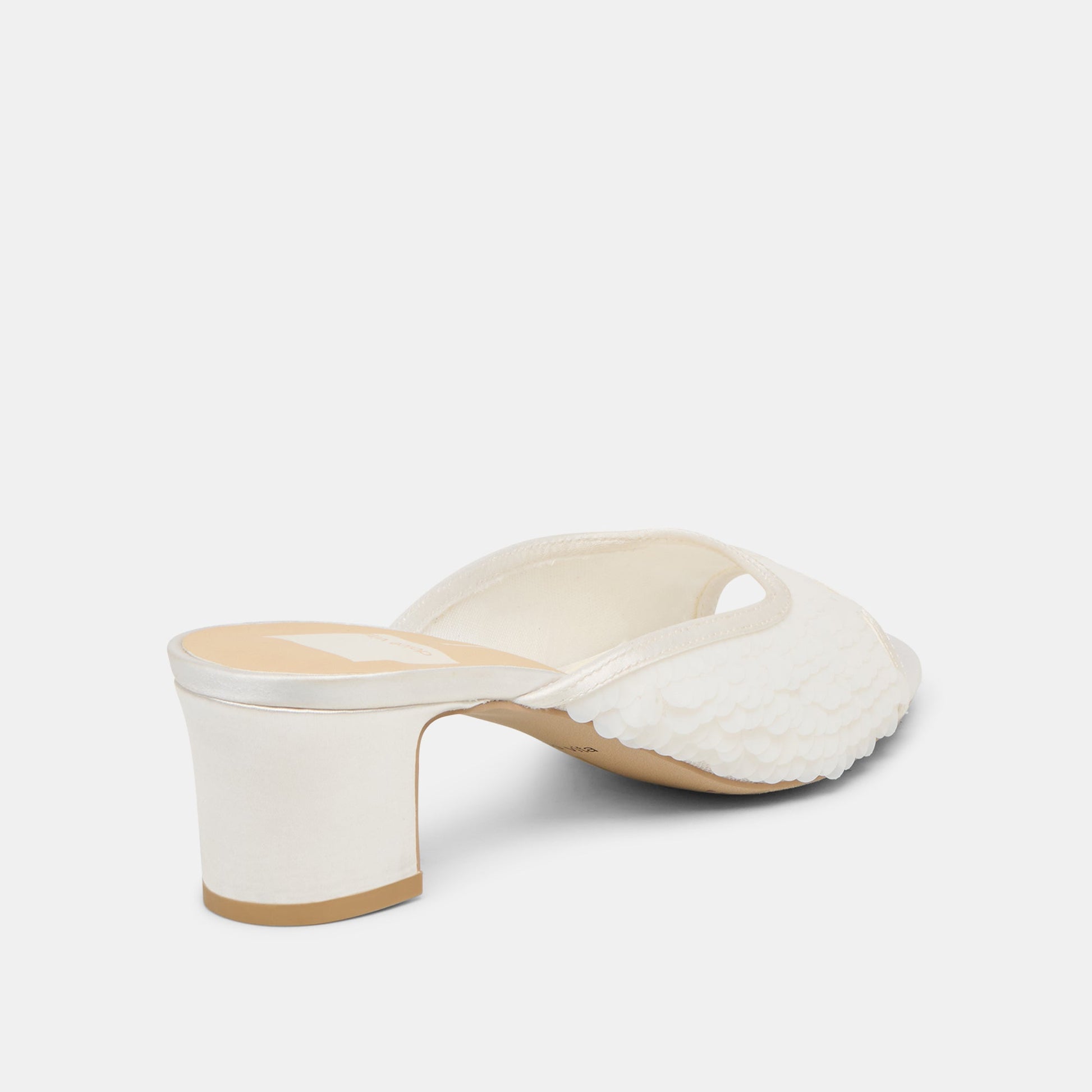 Inga Off White Satin Heels Dolce Vita On sale