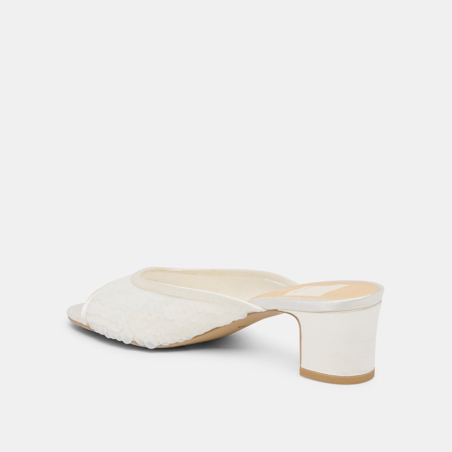 Inga Off White Satin Heels Dolce Vita On sale