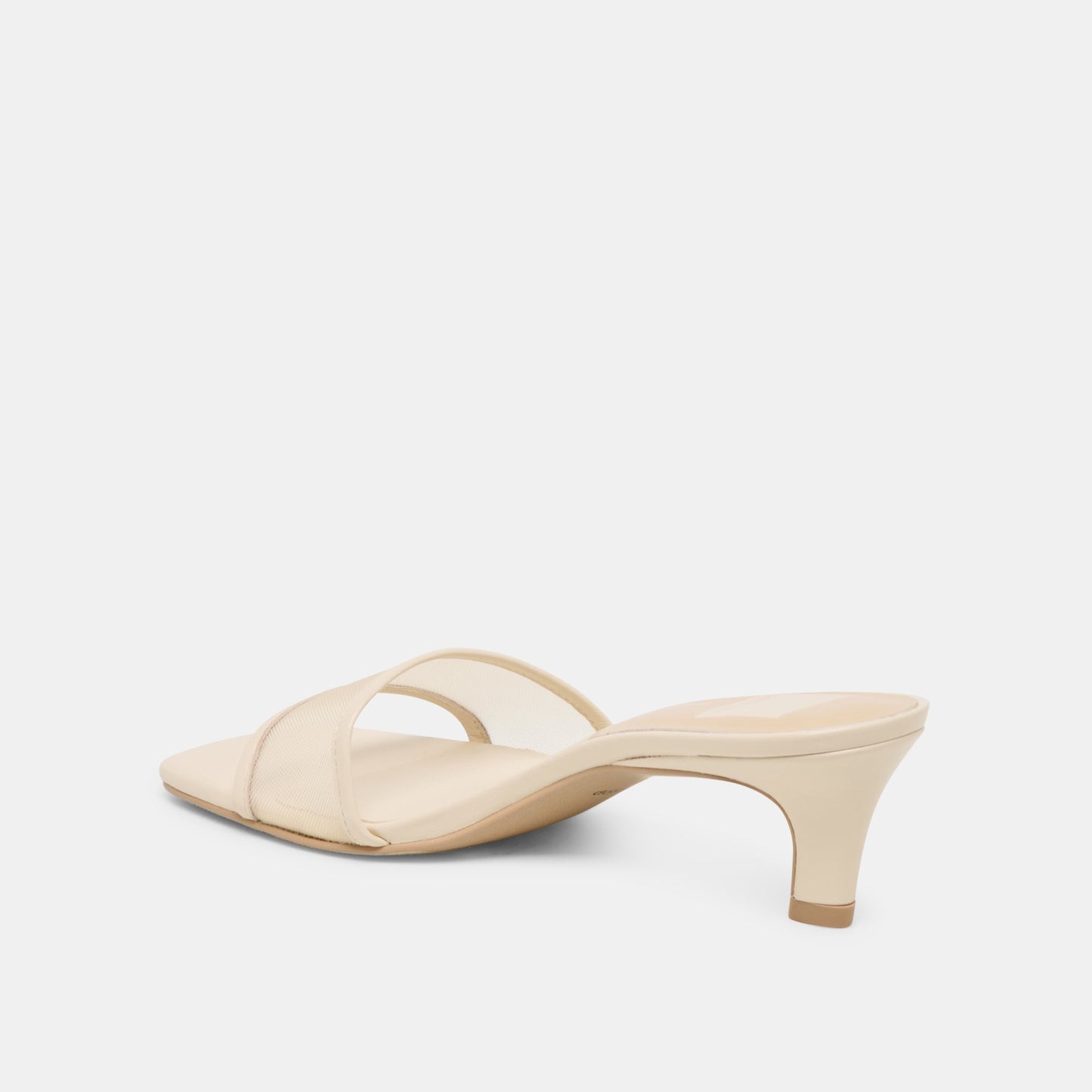 Rexa Mesh Creme Mesh Heels Dolce Vita us