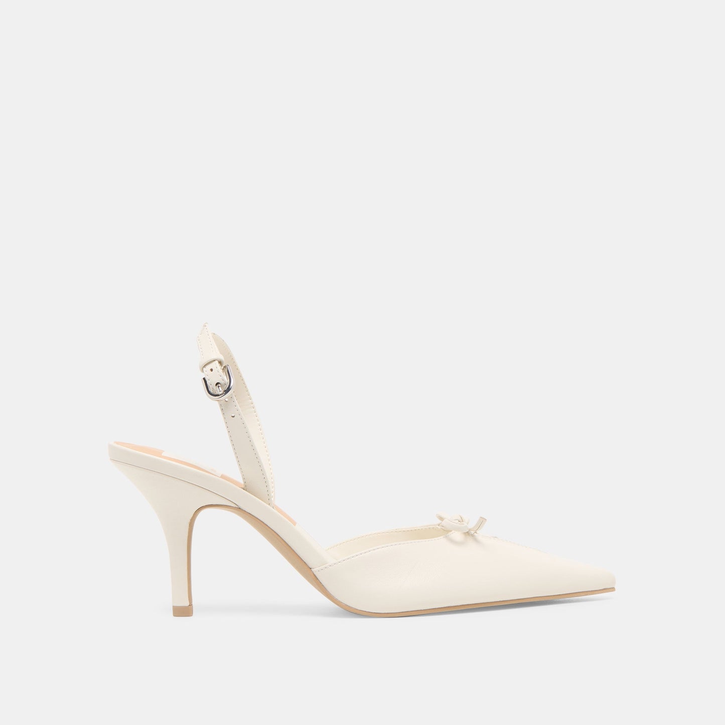Hamya White Leather Heels Dolce Vita Discount