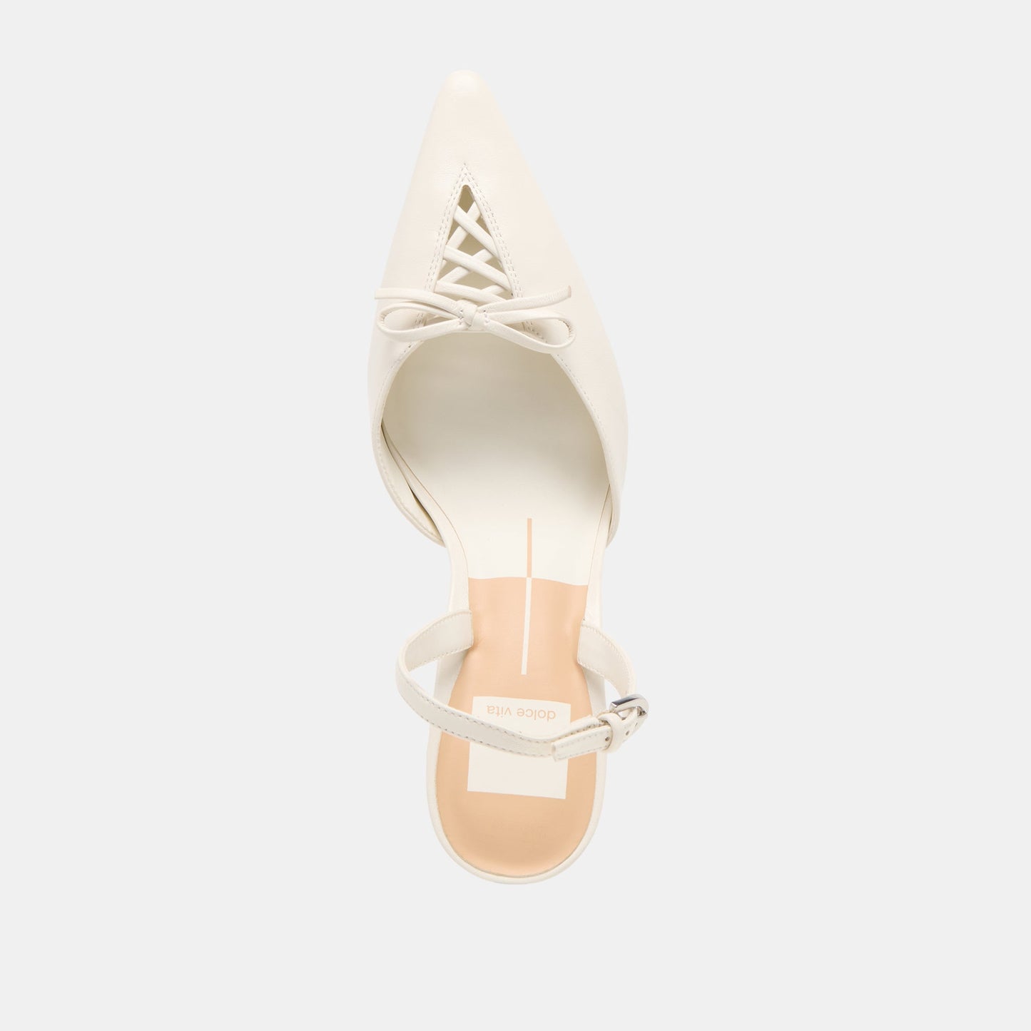 Hamya White Leather Heels Dolce Vita Discount