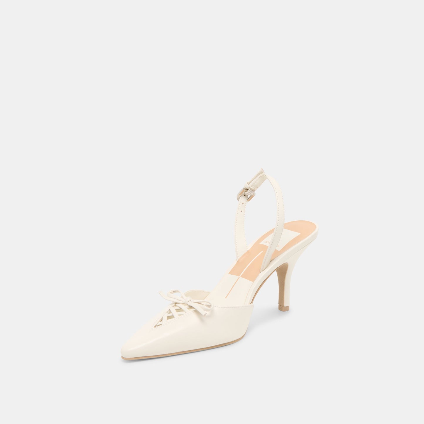 Hamya White Leather Heels Dolce Vita Discount