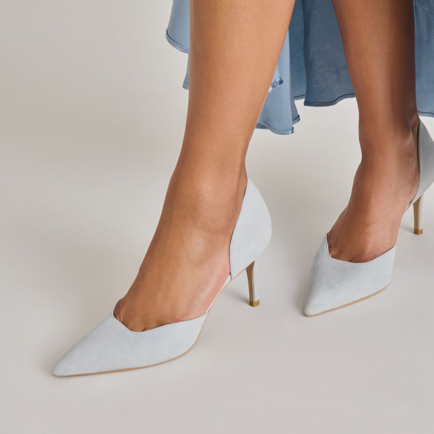 ELOY HEELS LIGHT BLUE SUEDE
 – Dolce Vita Dolce Vita Sale