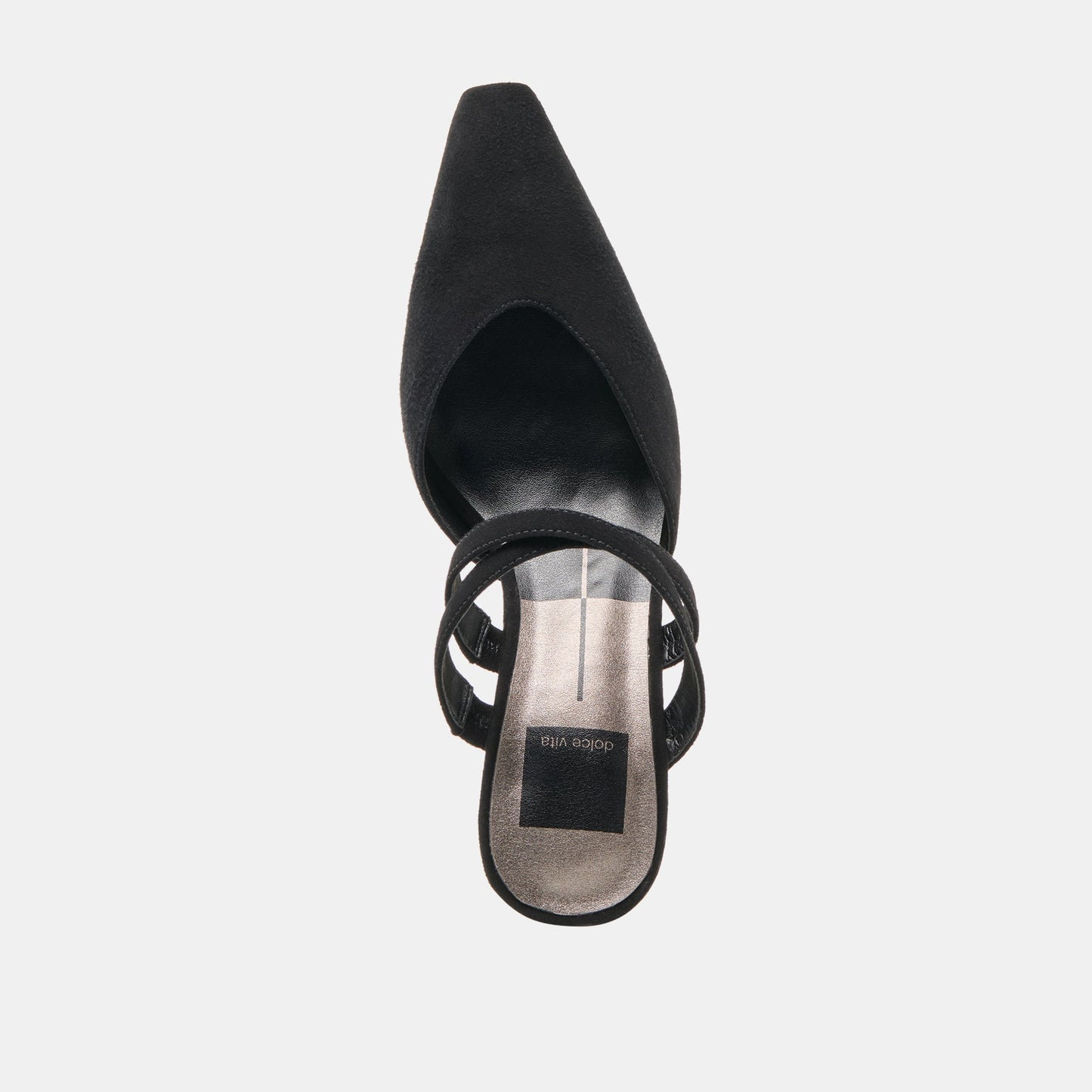 Linore Onyx Suede Heels Dolce Vita us
