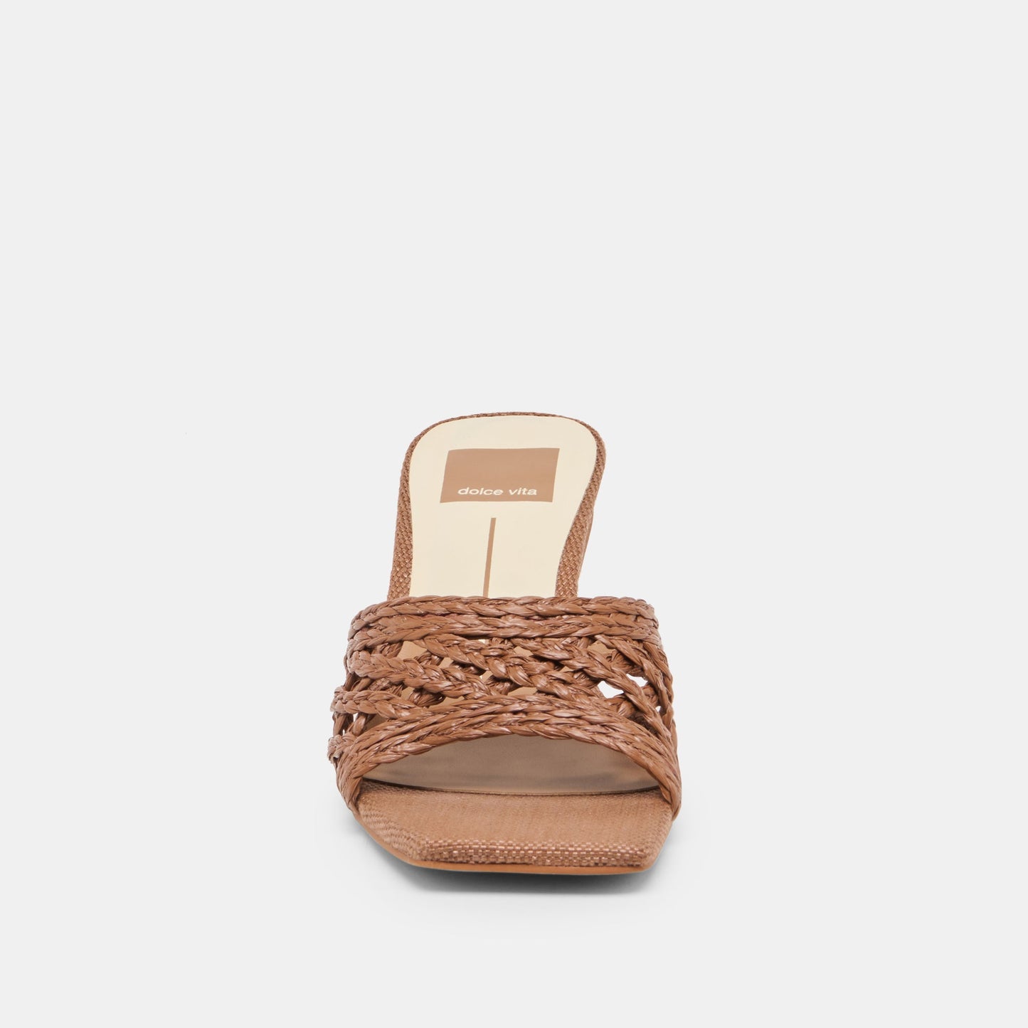 Bowen Cognac Raffia Heels Dolce Vita Discount
