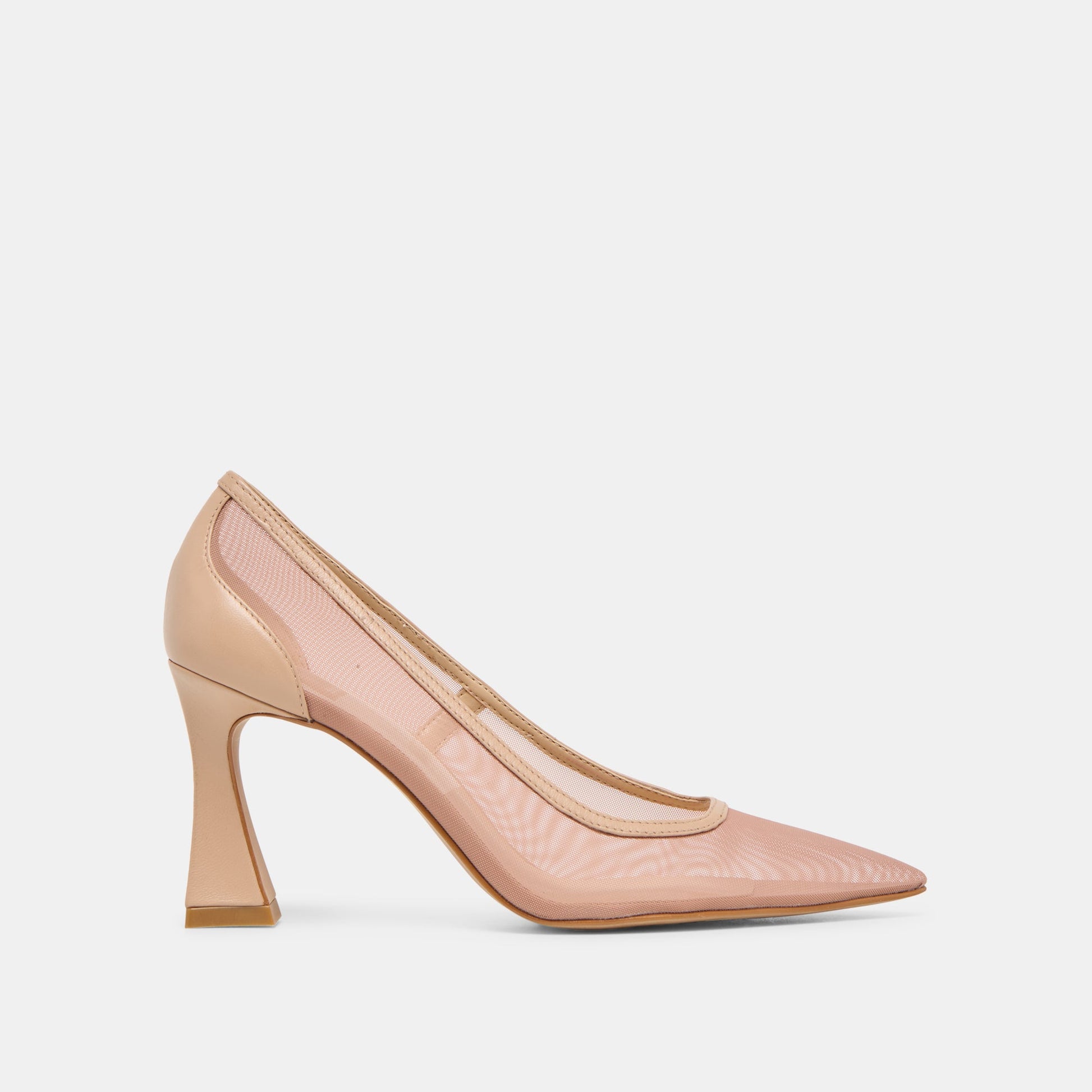 Malory Lt Tan Mesh Heels Dolce Vita Online