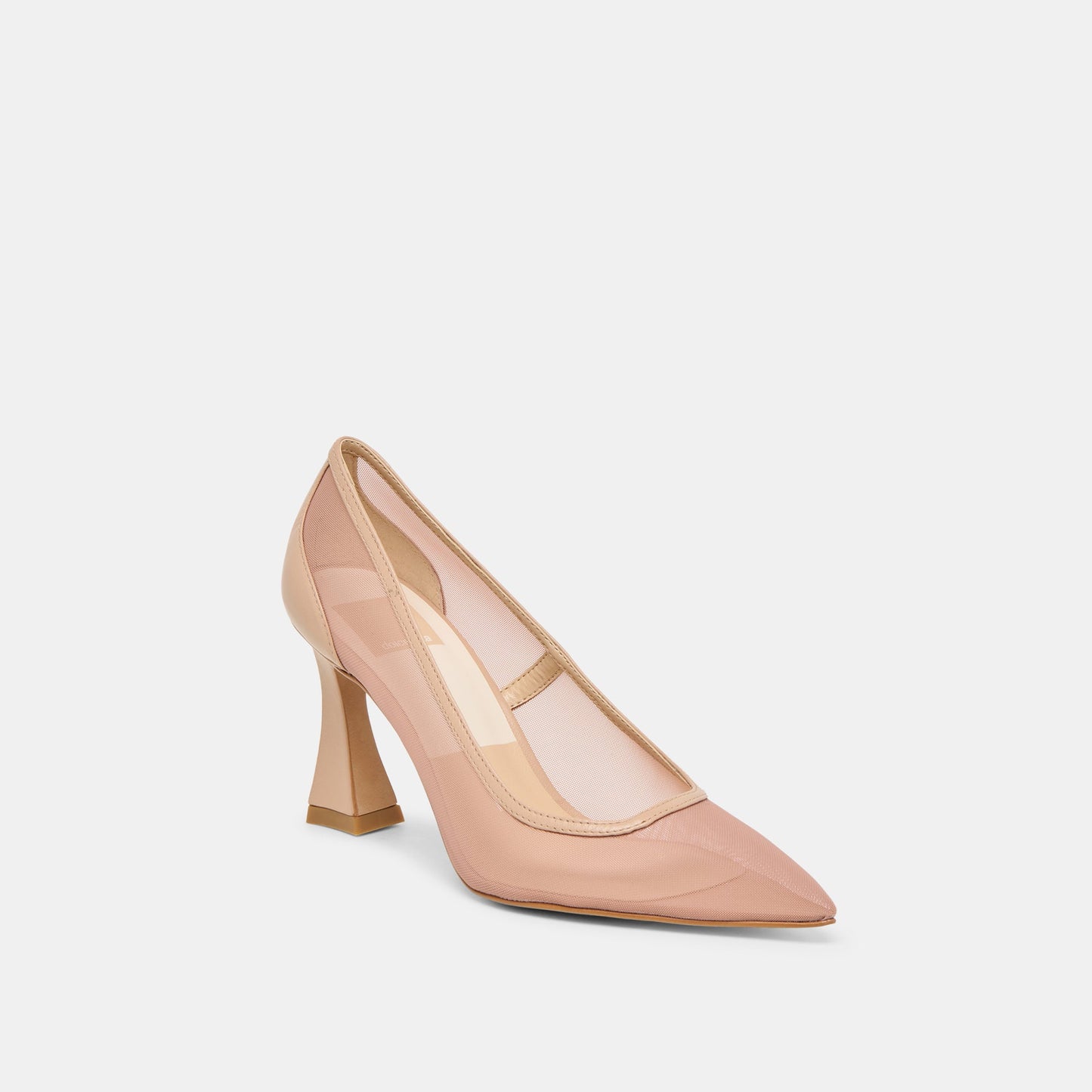 Malory Lt Tan Mesh Heels Dolce Vita Online