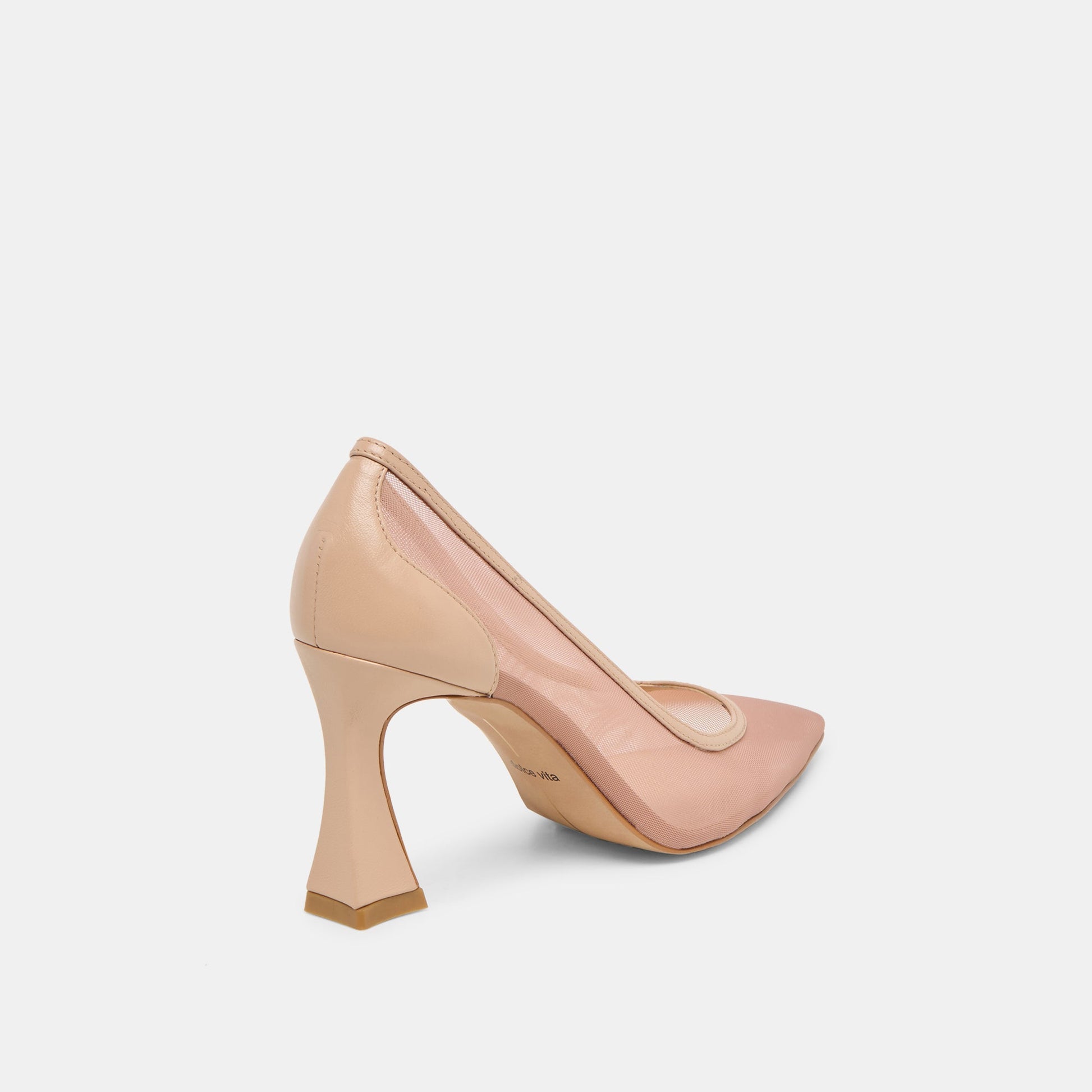 Malory Lt Tan Mesh Heels Dolce Vita Online