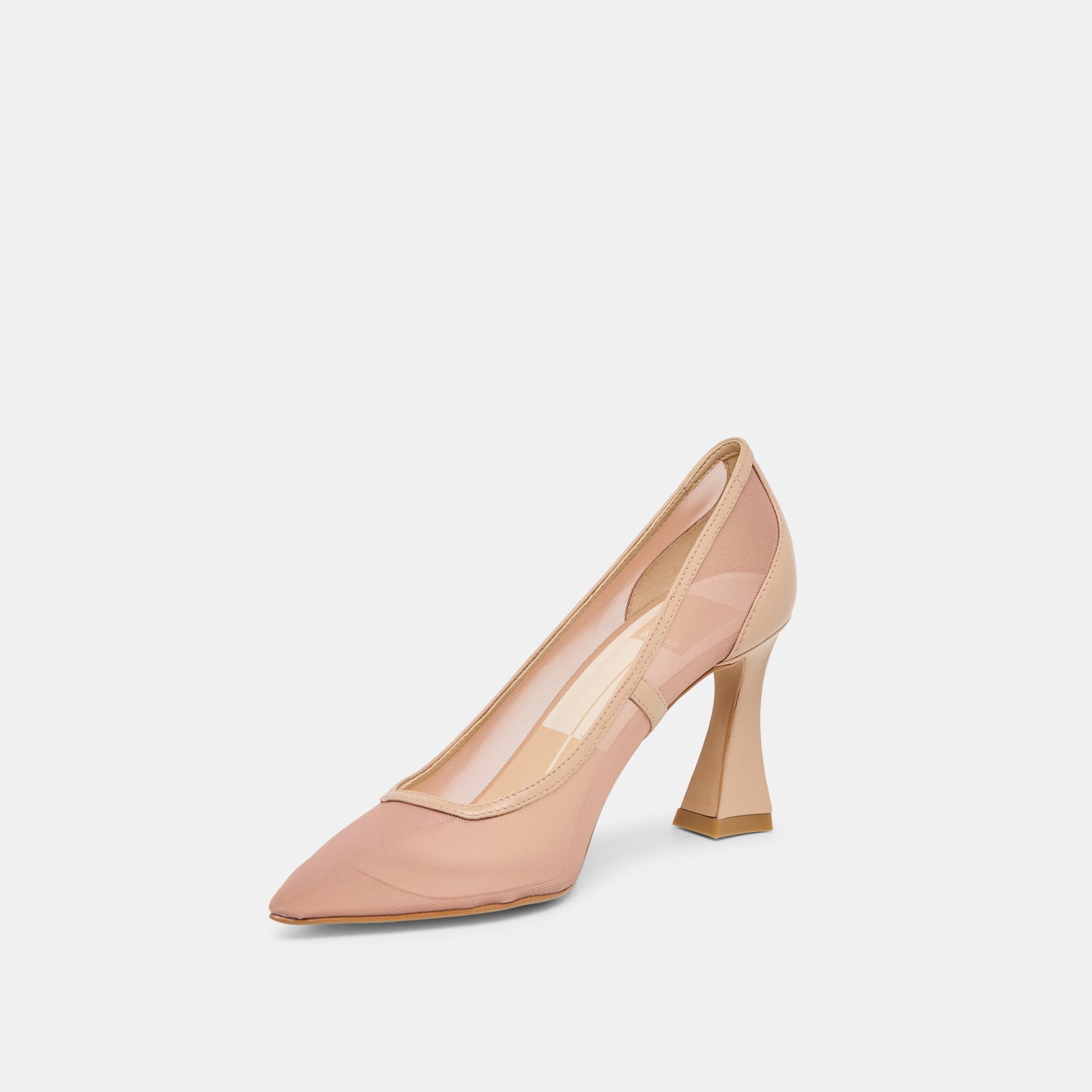 Malory Lt Tan Mesh Heels Dolce Vita Online