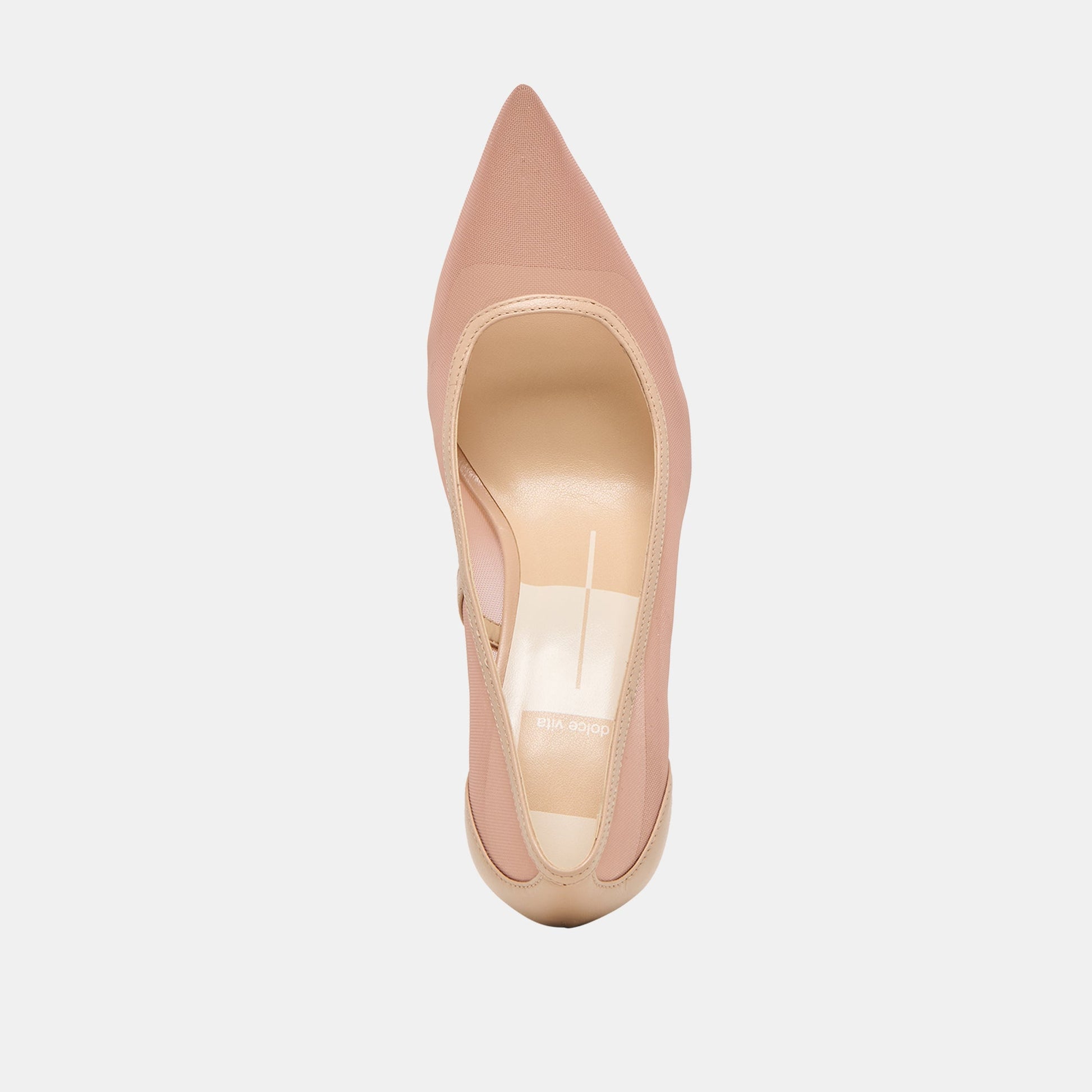 Malory Lt Tan Mesh Heels Dolce Vita Online