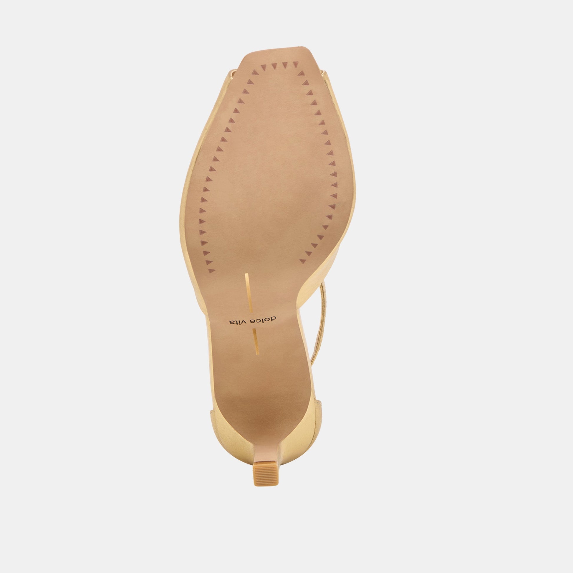 Serlo Gold Crinkle Patent Heels Dolce Vita Outlet