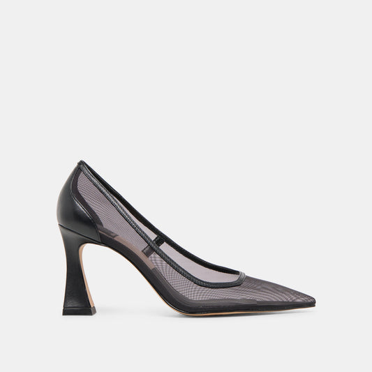 Malory Onyx Mesh Heels Dolce Vita On sale