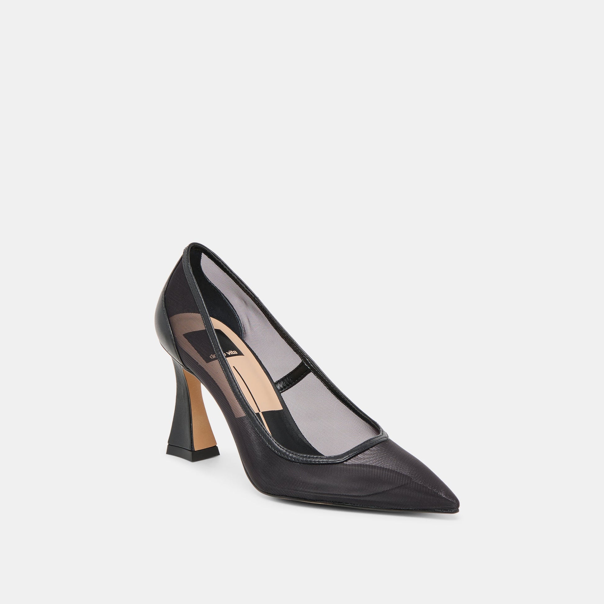 Malory Onyx Mesh Heels Dolce Vita On sale