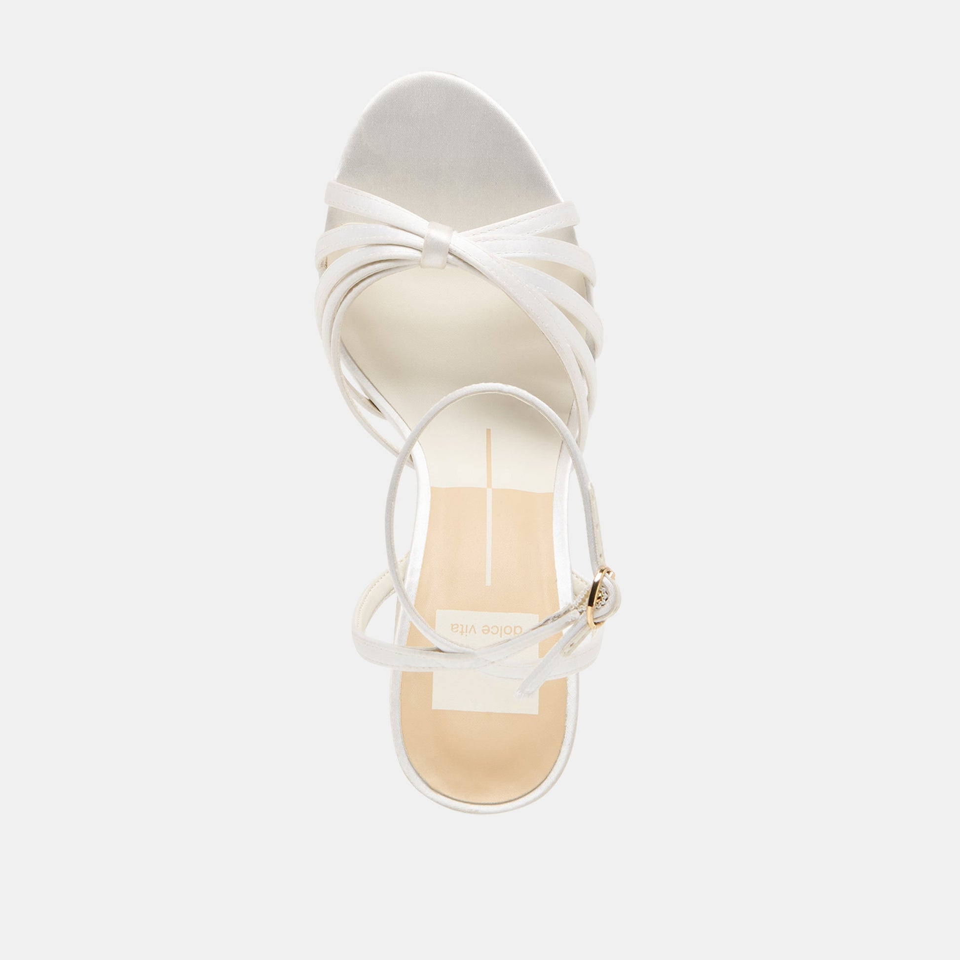 Ronica True White Satin Heels Dolce Vita us