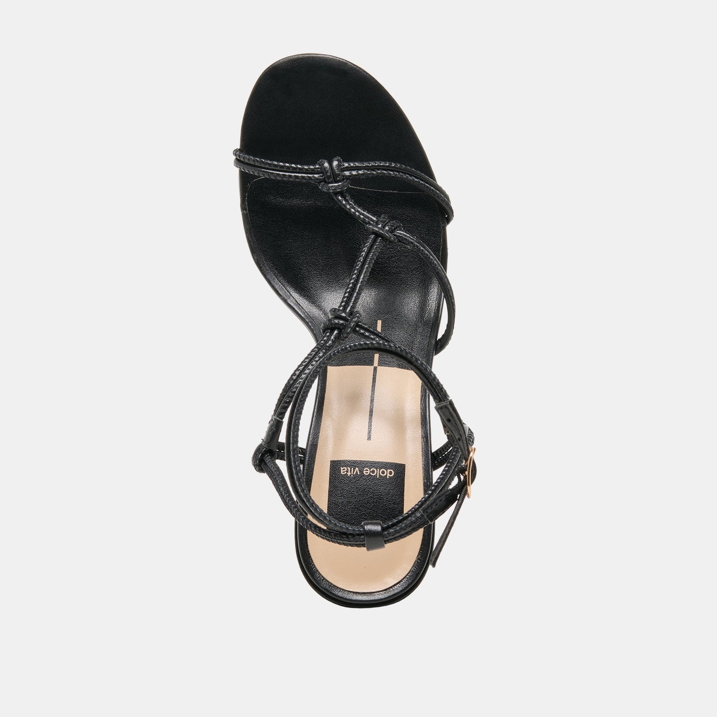 Fizzy Black Leather Heels Dolce Vita New