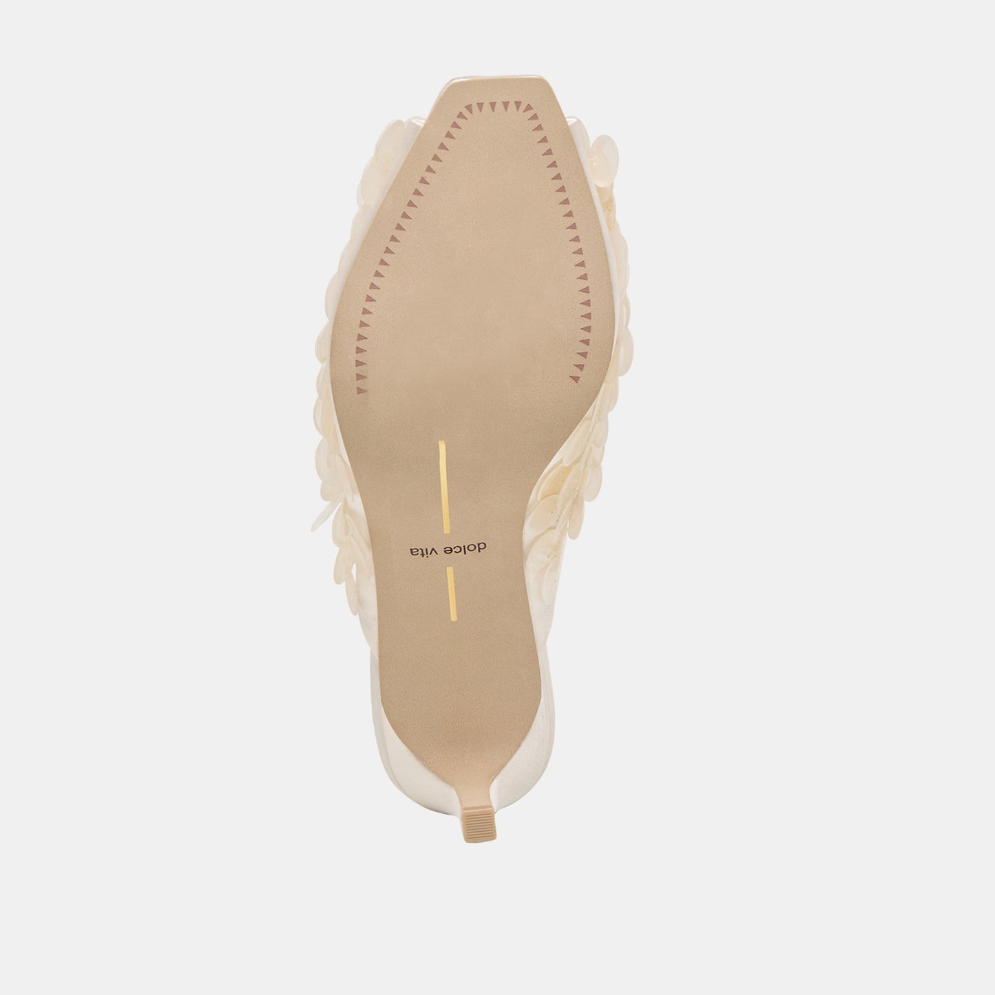Samary Confetti Off White Satin Heels Dolce Vita Sale