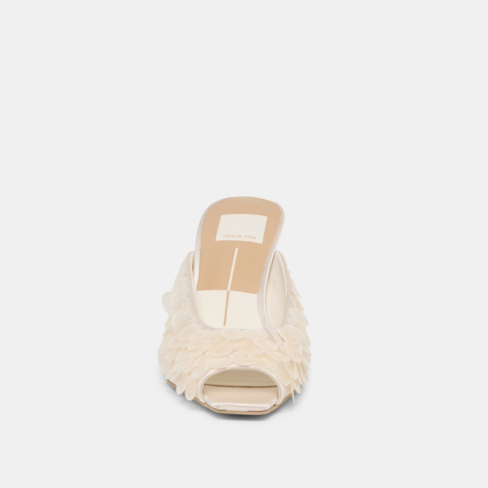 Samary Confetti Off White Satin Heels Dolce Vita Sale