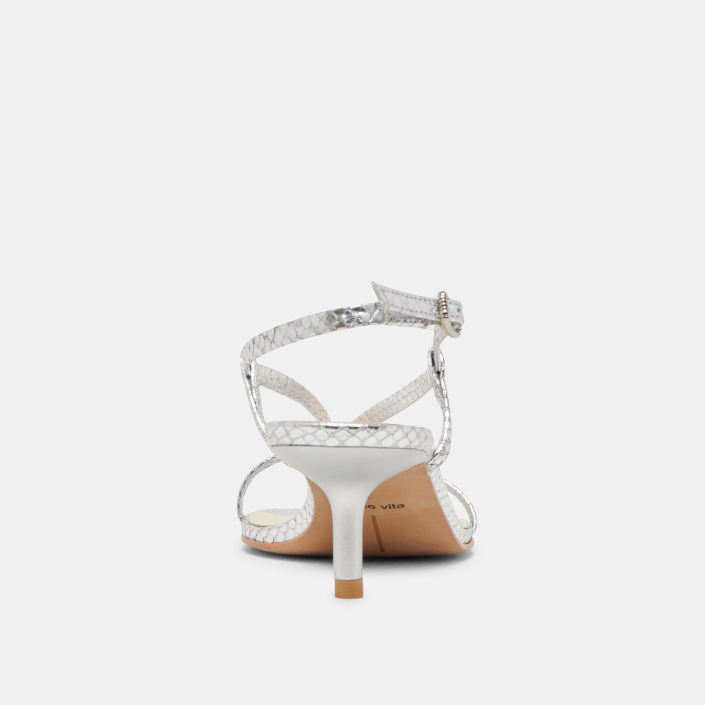 LAURY HEELS SILVER EMBOSSED LEATHER
 – Dolce Vita Dolce Vita On sale
