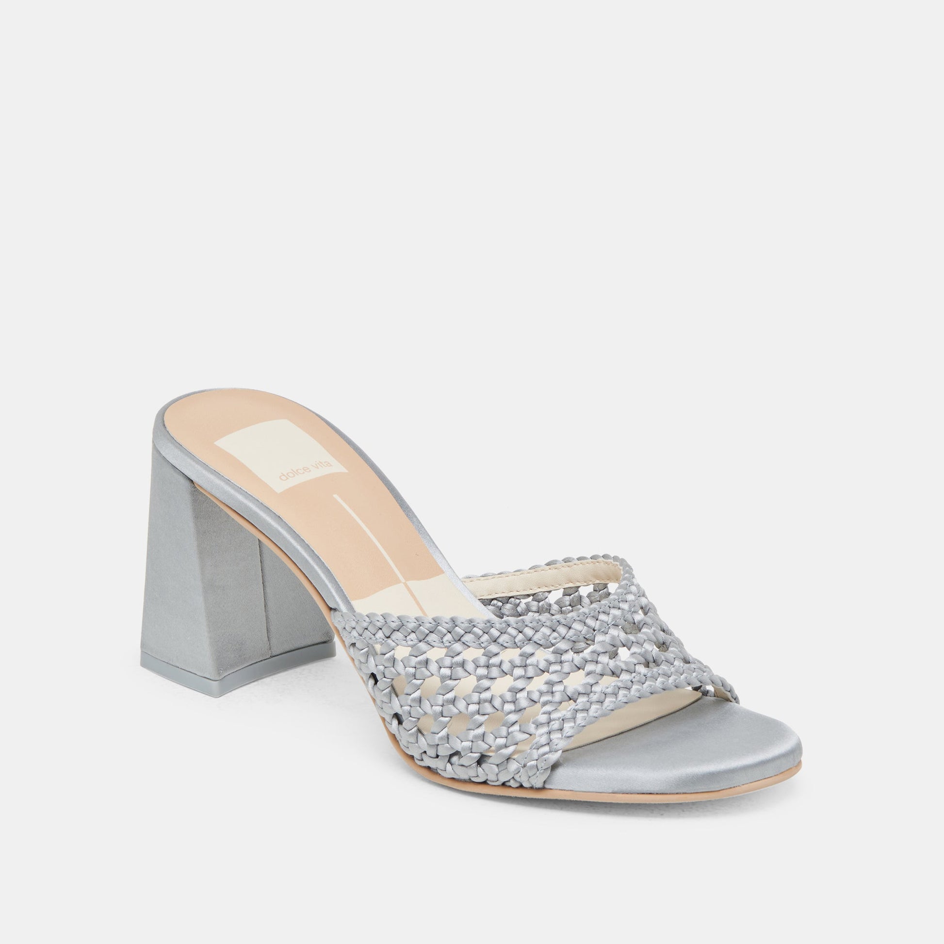 MARGOE HEELS LIGHT BLUE WOVEN SATIN
 – Dolce Vita Dolce Vita New