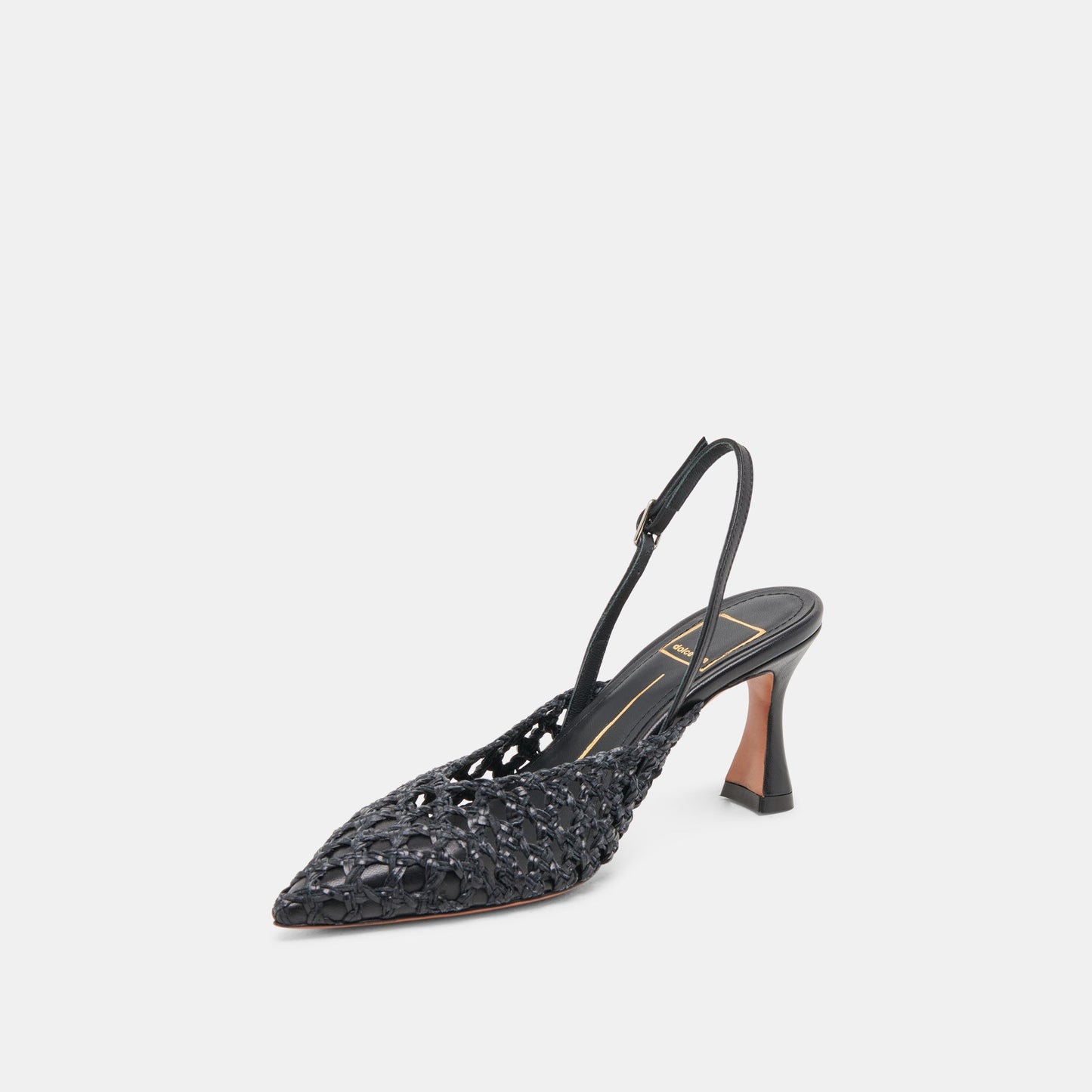 GLORIA HEELS BLACK WOVEN
 – Dolce Vita Dolce Vita Discount