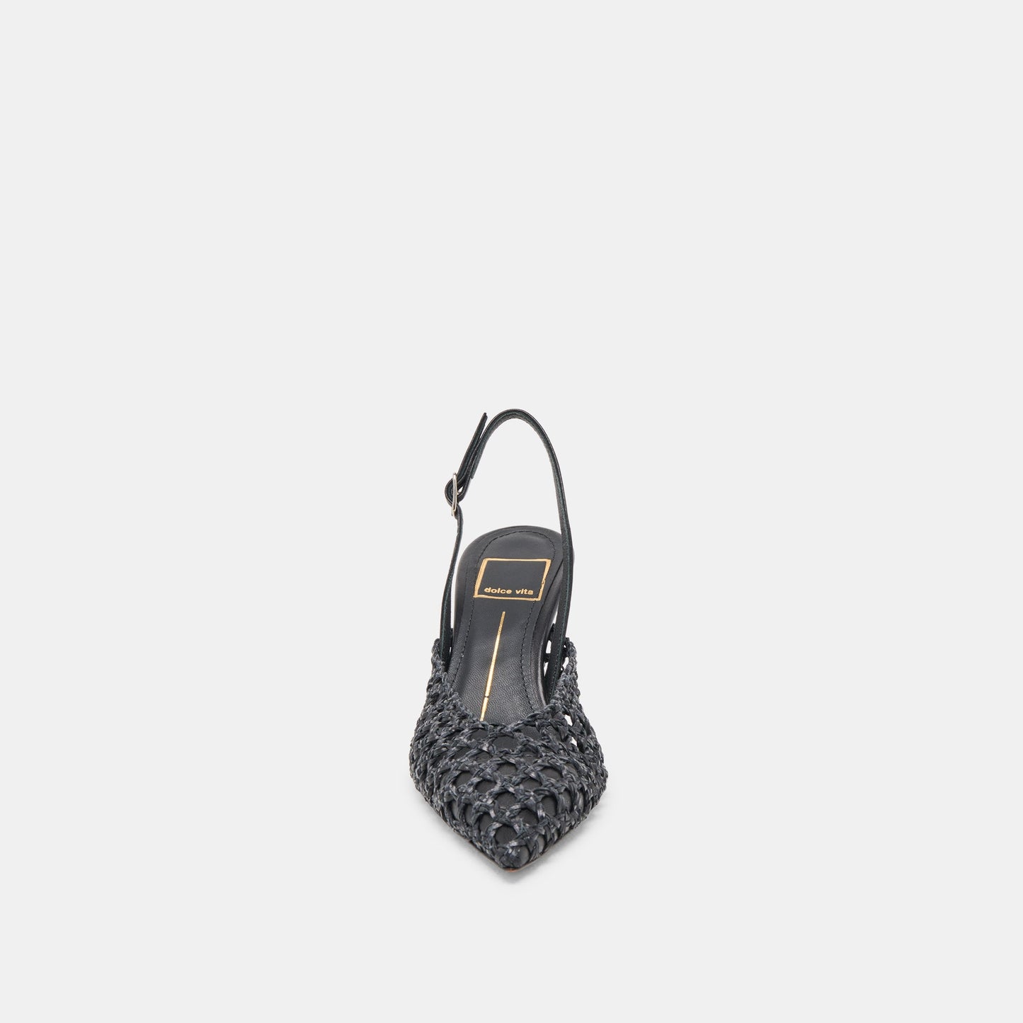 GLORIA HEELS BLACK WOVEN
 – Dolce Vita Dolce Vita Discount