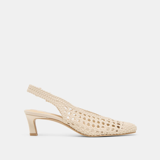 Fawne Creme Woven Stella Heels Dolce Vita Online