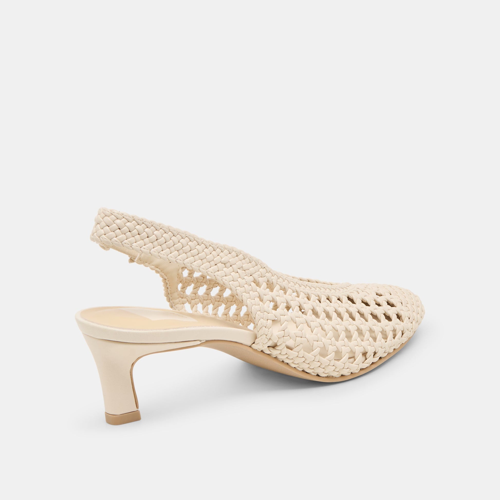 Fawne Creme Woven Stella Heels Dolce Vita Online
