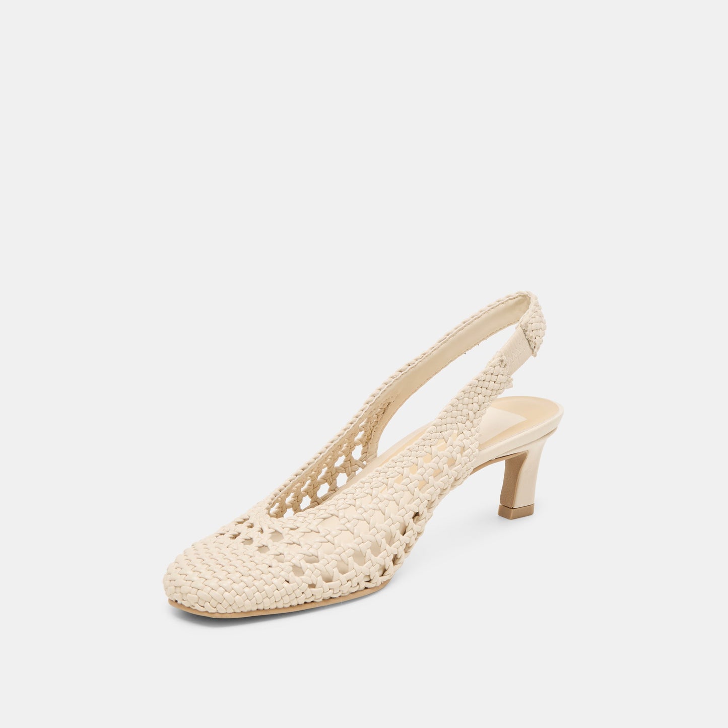 Fawne Creme Woven Stella Heels Dolce Vita Online