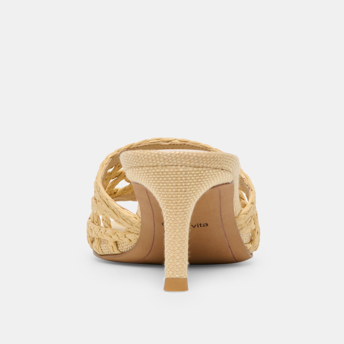 Bowen Lt Natural Raffia Heels Dolce Vita Outlet