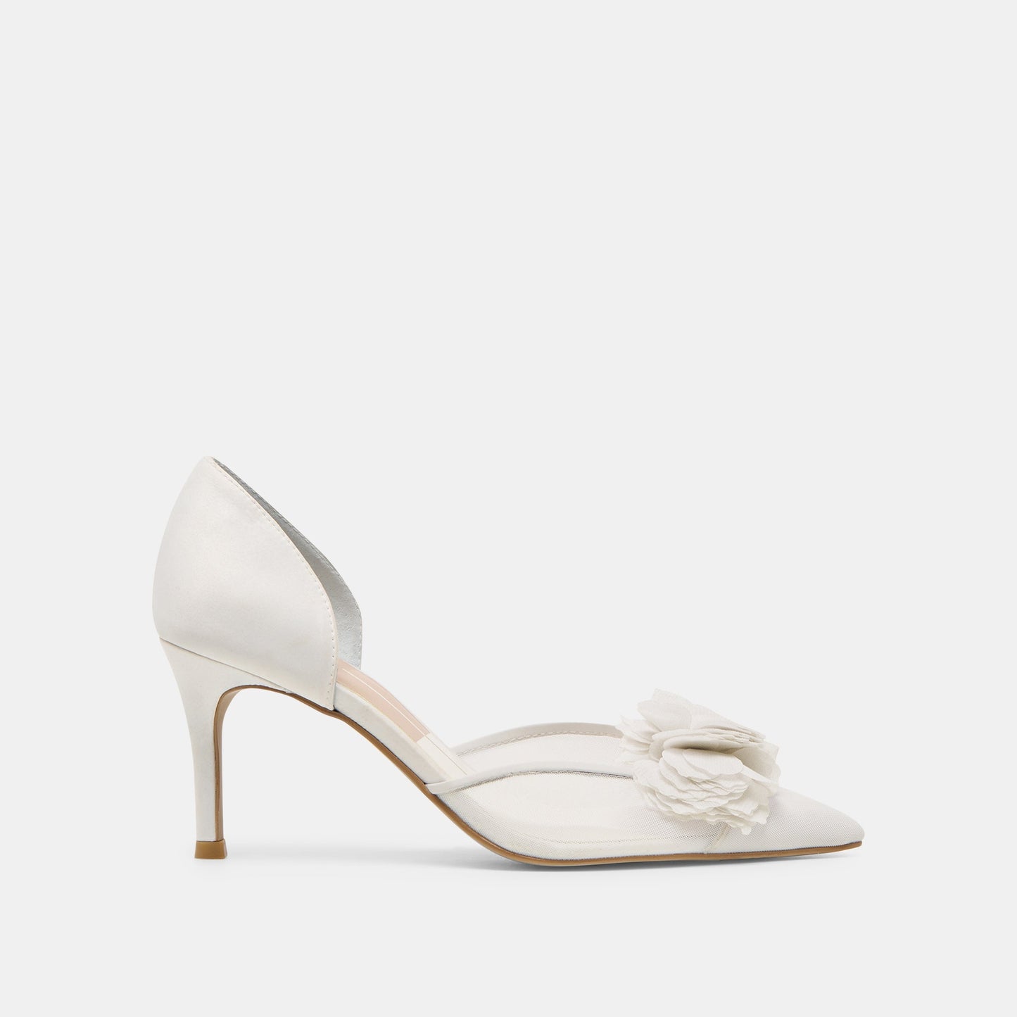 Evelin White Mesh Heels Dolce Vita On sale