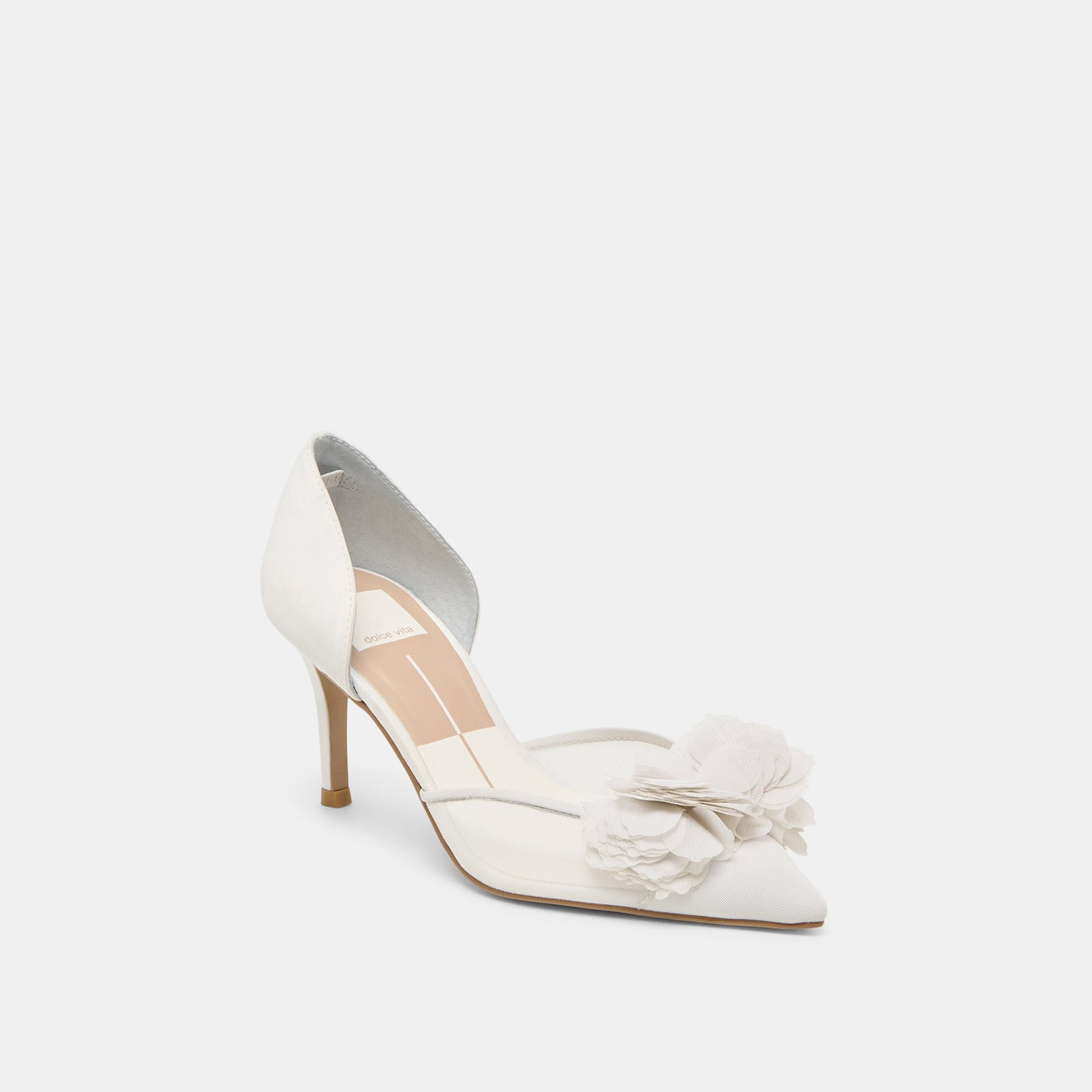 Evelin White Mesh Heels Dolce Vita On sale