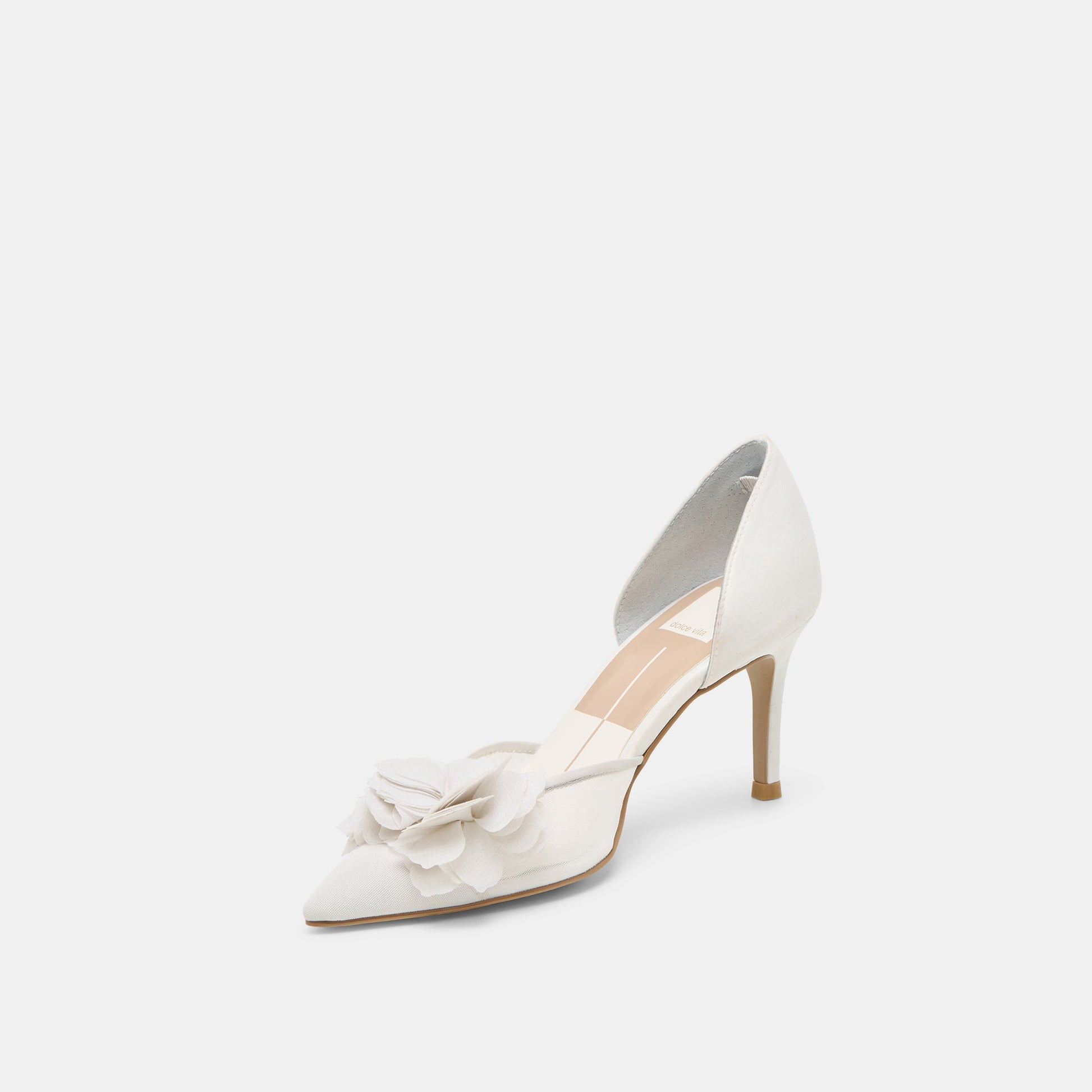 Evelin White Mesh Heels Dolce Vita On sale