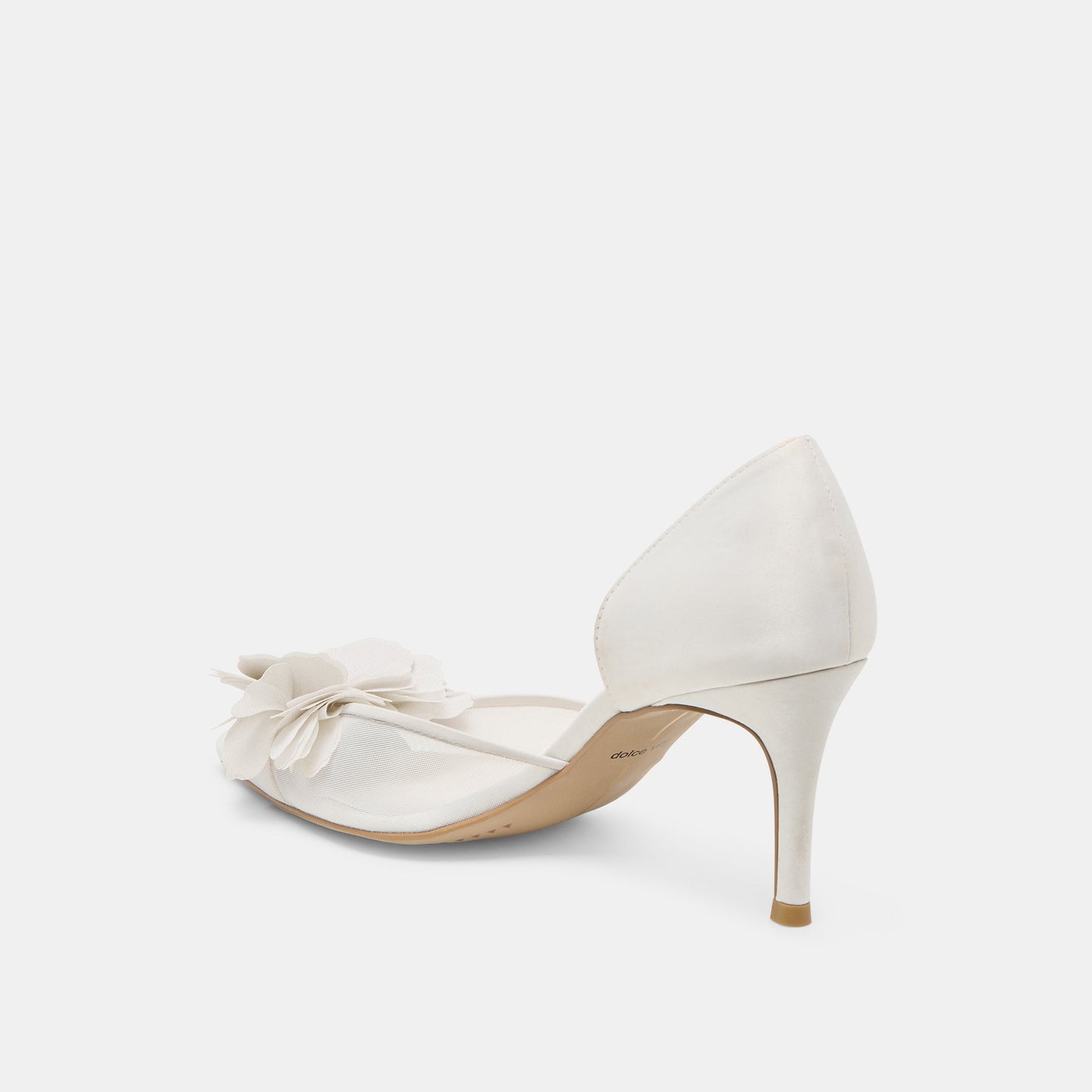 Evelin White Mesh Heels Dolce Vita On sale