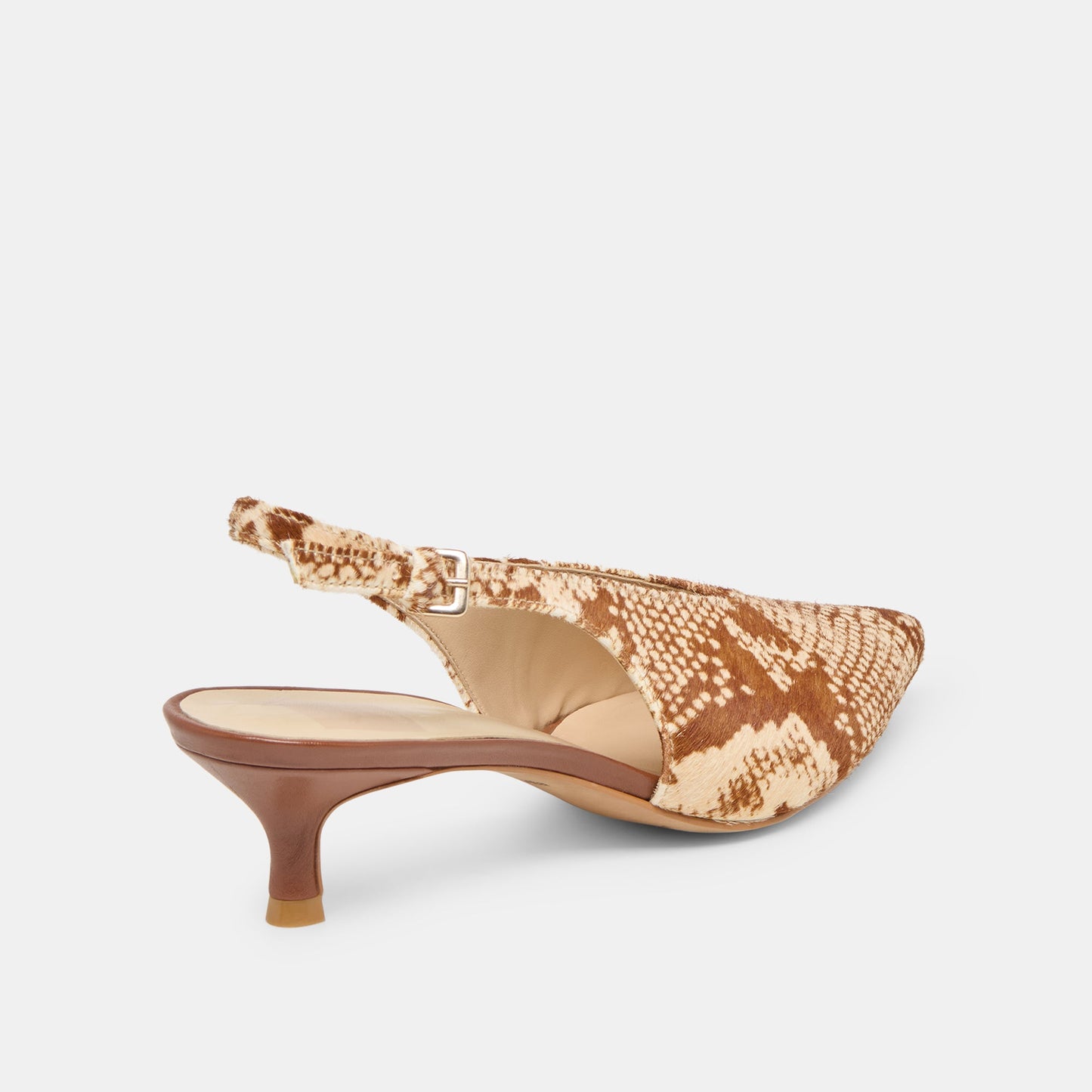 Alenna Brown Snake Calf Hair Heels Dolce Vita For sale