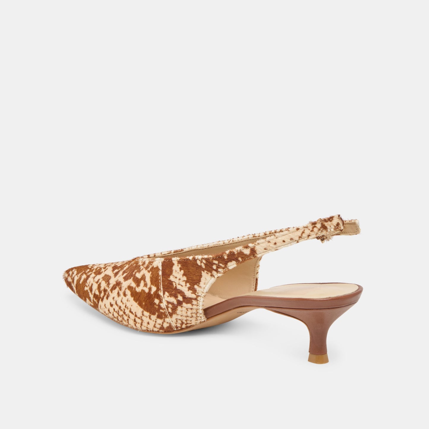 Alenna Brown Snake Calf Hair Heels Dolce Vita For sale