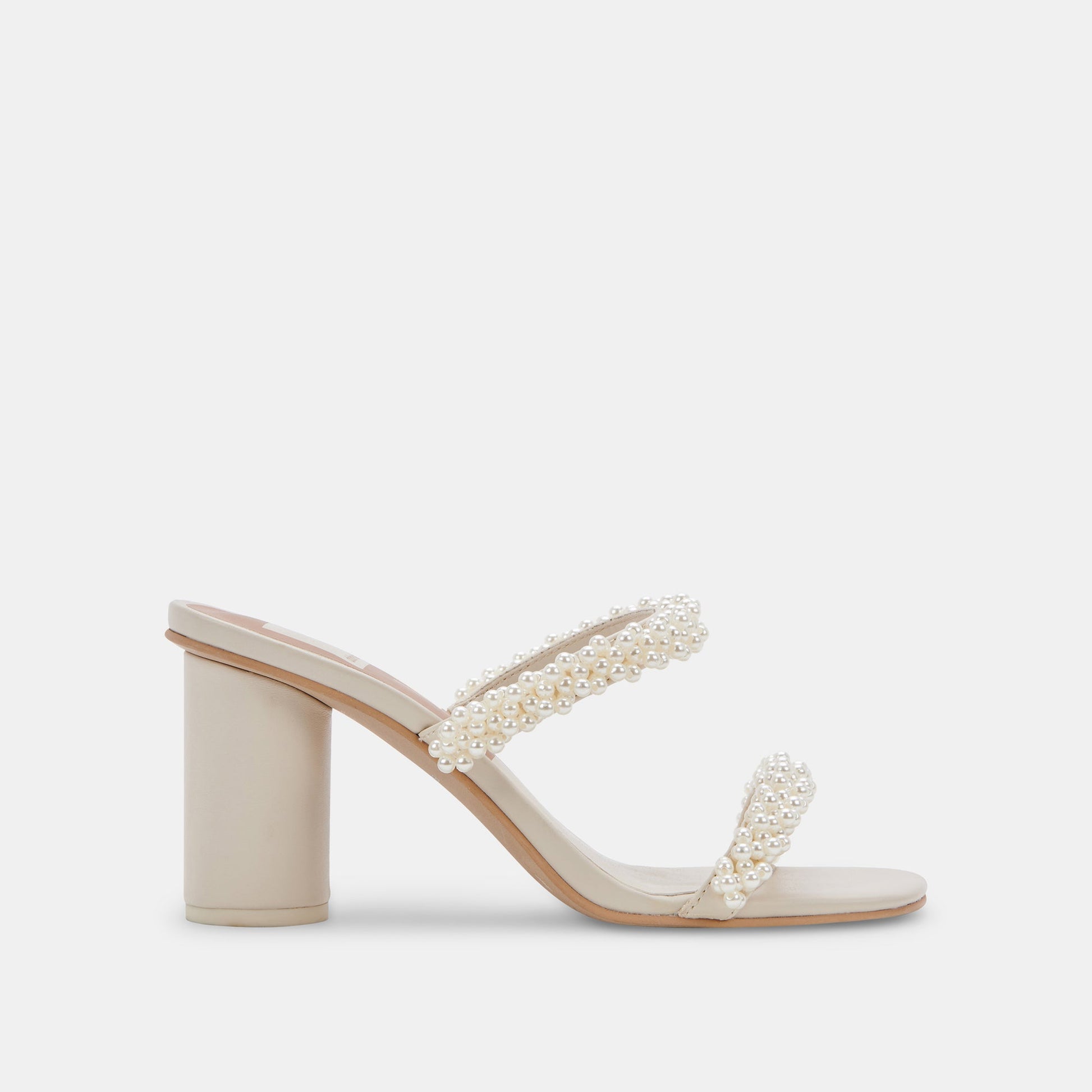 NOEL Heels Vanilla Pearls | Vanilla Pearl Bead Heels
 – Dolce Vita Dolce Vita us