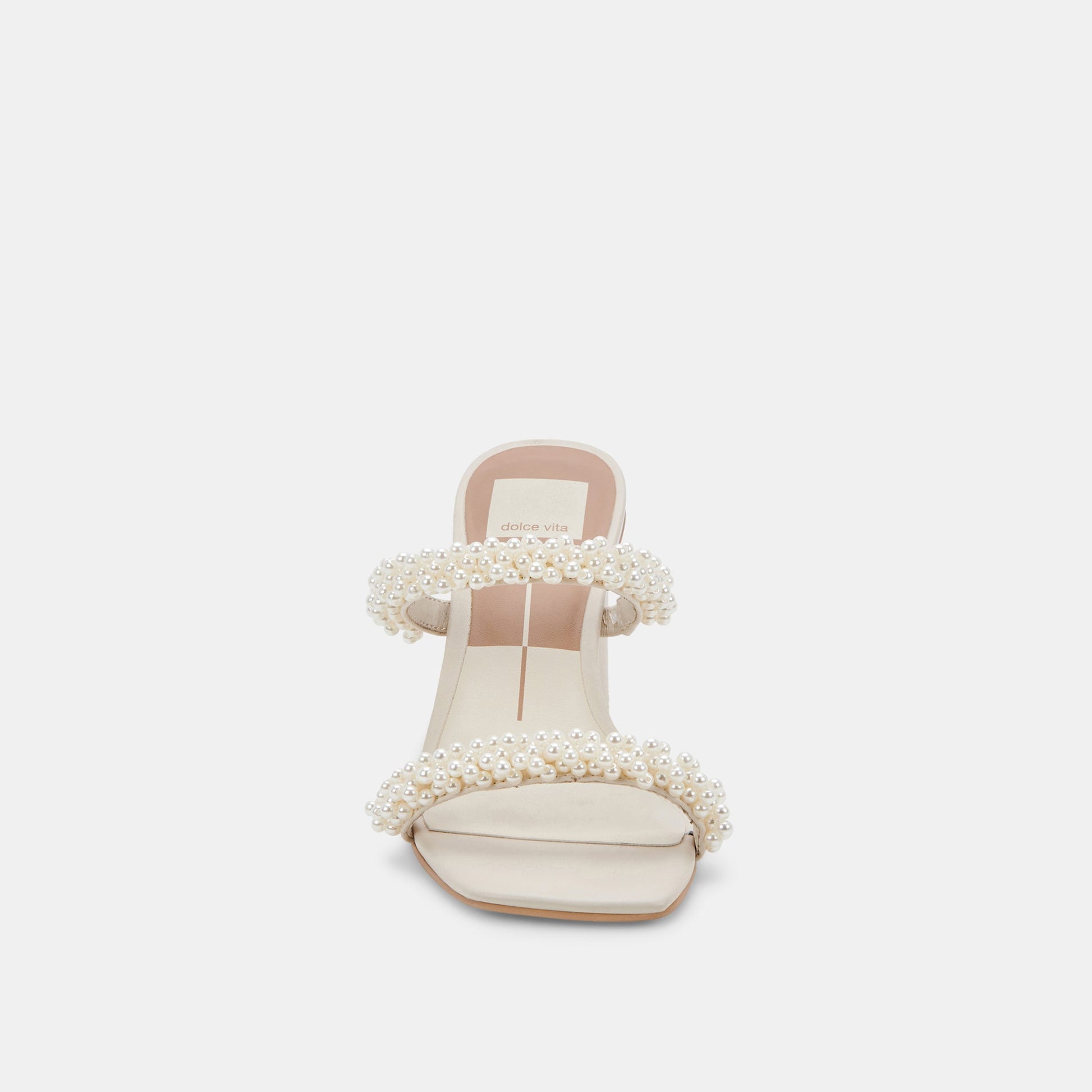 NOEL Heels Vanilla Pearls | Vanilla Pearl Bead Heels
 – Dolce Vita Dolce Vita us