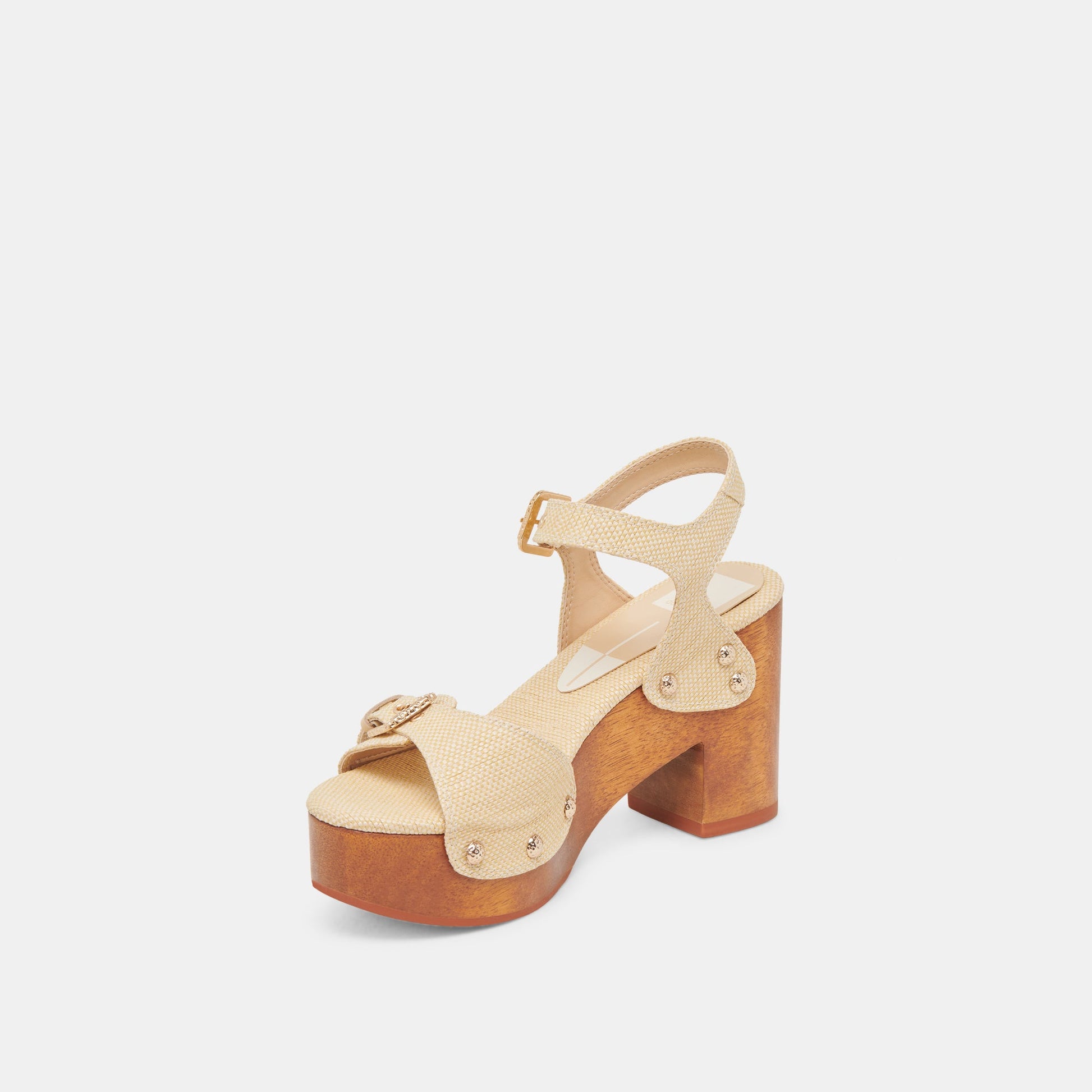 YANDY HEELS LT NATURAL RAFFIA
 – Dolce Vita Dolce Vita Discount